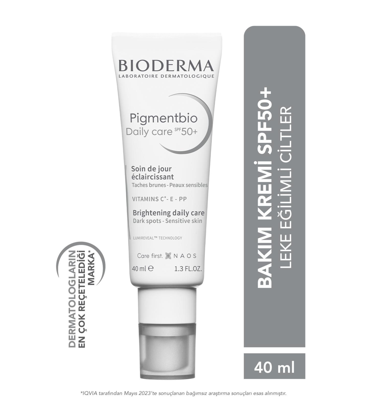 Bioderma P GMENTB O DAILY CARE SPF50 ANT -BLEM SH SUNSCREEN VITAMIN E AND C CREAM 40 ML Face Cream