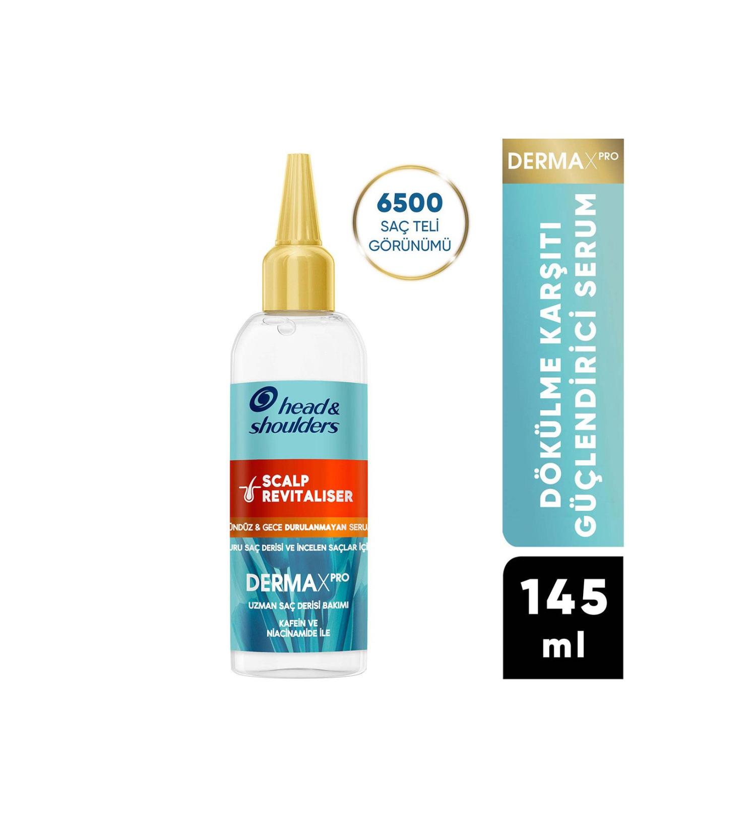 Head And Shoulders Dermaxpro Scalp Revitaliser Anti-Hair Loss Hair Care Serum 145 ml - Buy Online on GoSupps.com