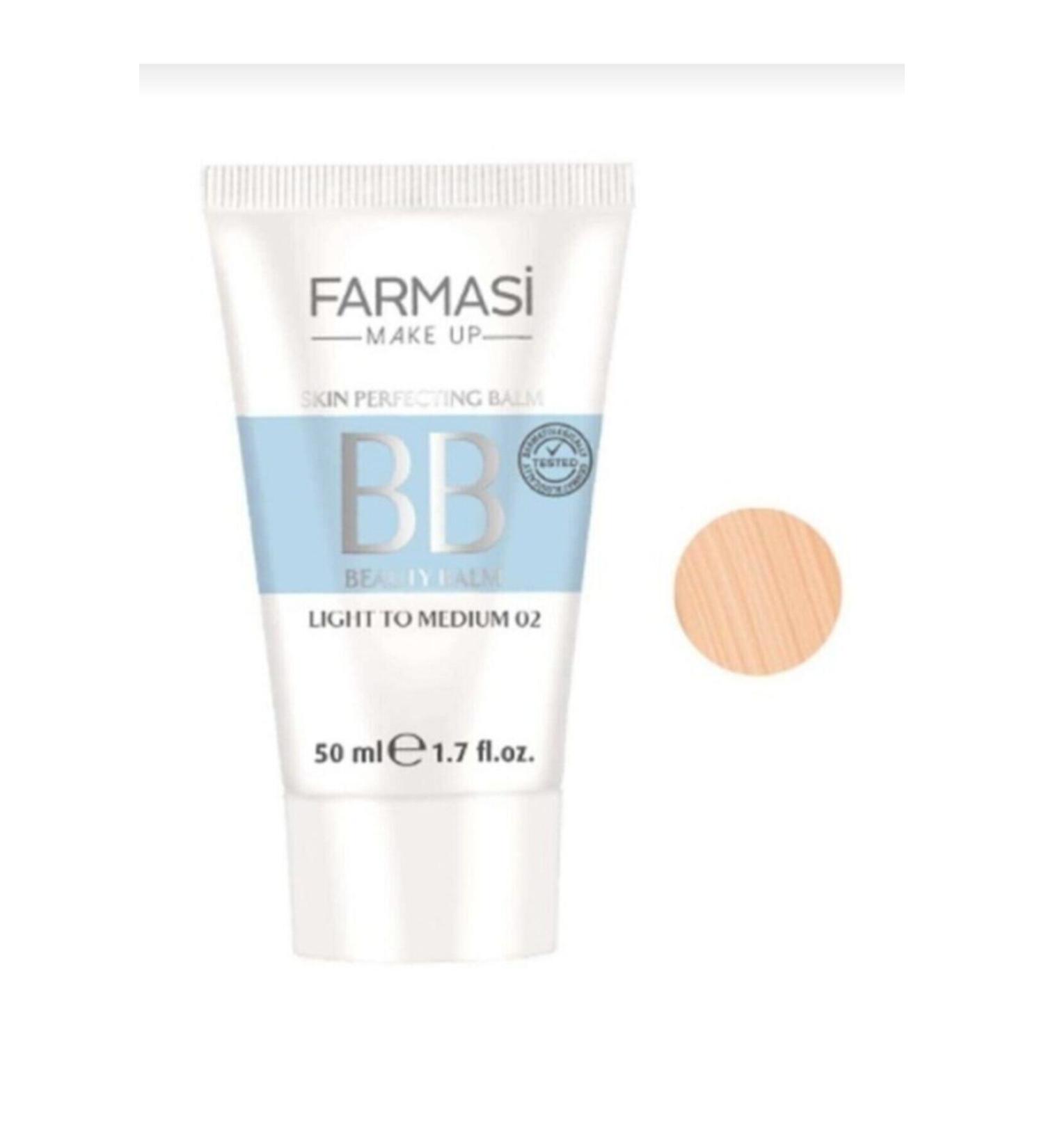 Farmasi 02 Number Bb Cream All In One Light Color