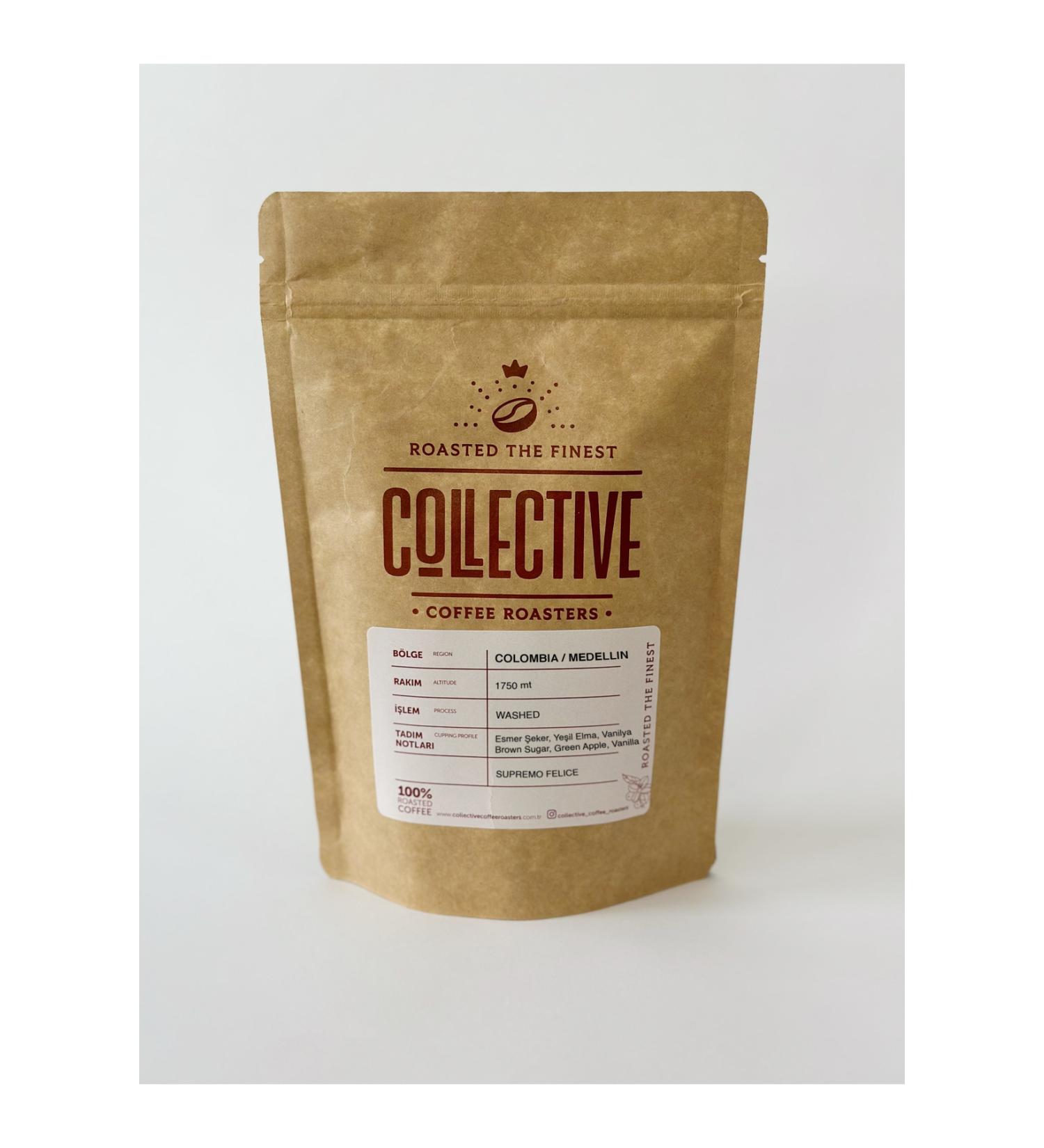 Collective Coffee Roasters Colombia Supremo Felice 250GR Coffee