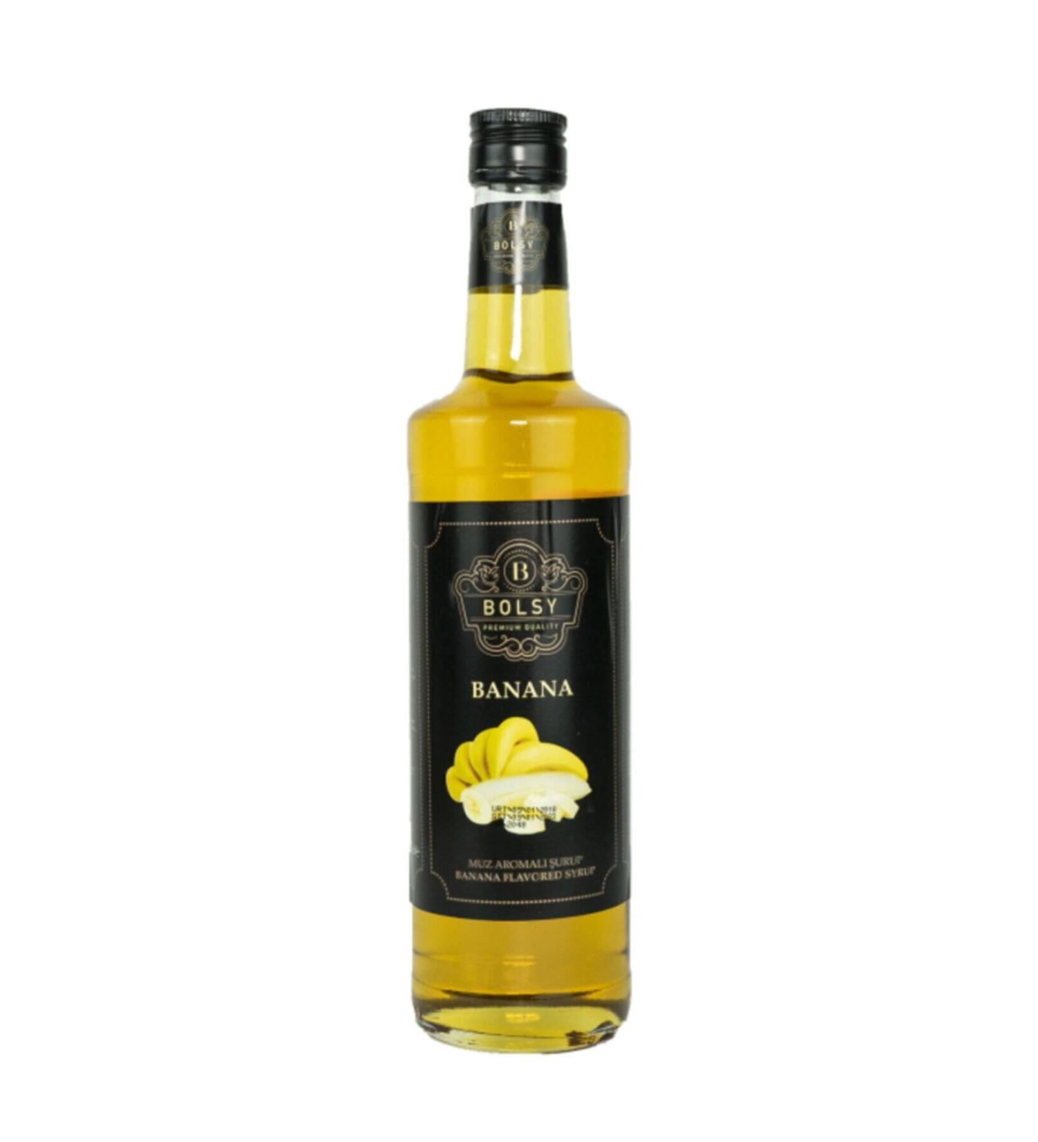Abant Kahvecisi Bolsy Banana Flavored Coffee Syrup (70cl)
