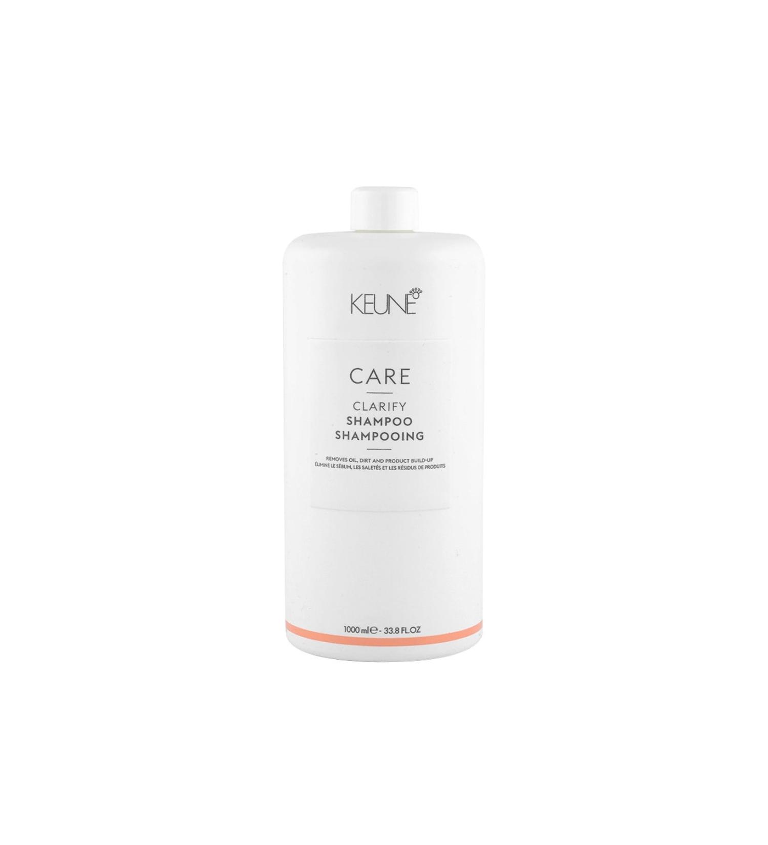 Keune Care Clarify Shampoo - Deep Cleansing Purifying Shampoo 1000ml SED996464646022562