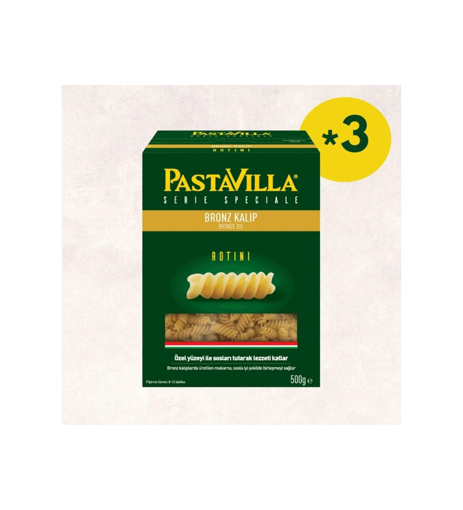 Pastavilla Bronze Mold Rotini 500 Gr. - 3 * 500 Gr. - Buy Online on GoSupps.com