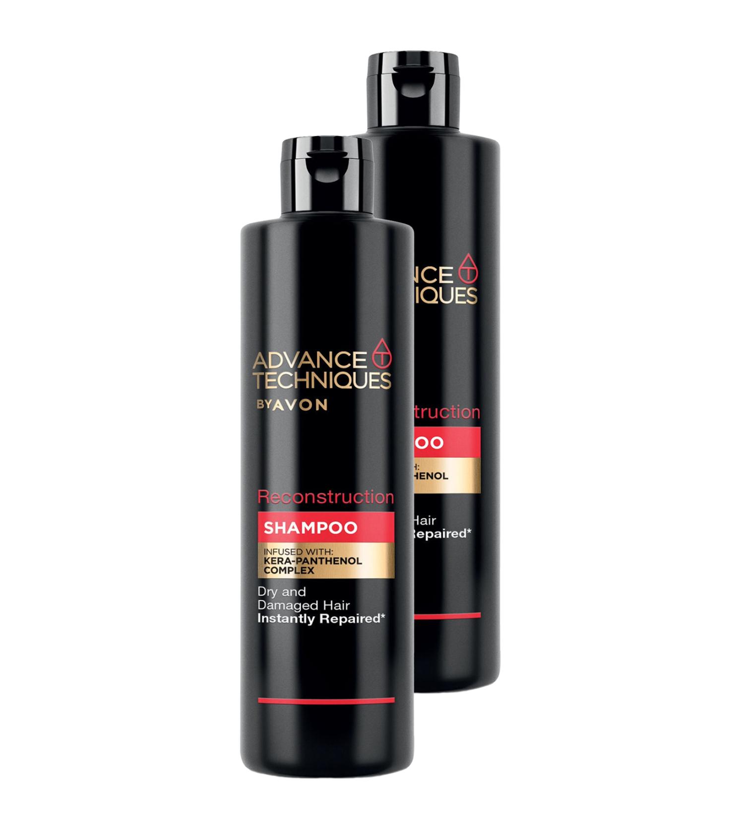 Avon Advance Techniques Reconstruction Repair Shampoo 400 Ml. Duo Set - Buy Online on GoSupps.com