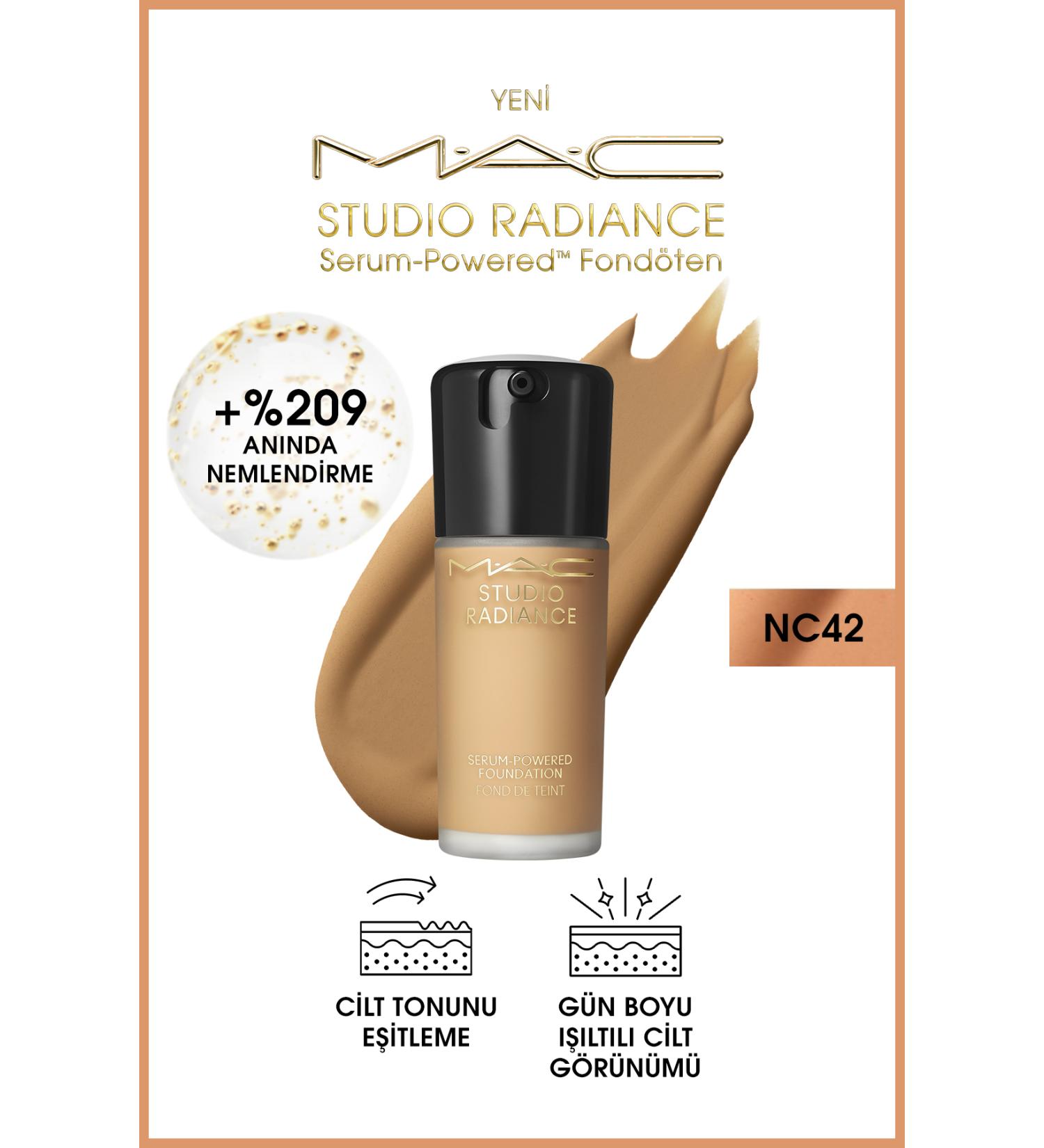 Mac Studio Radiance Serum-Powered Foundation-NC42-30ml
