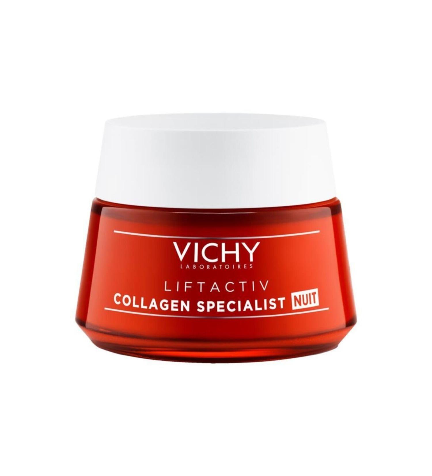 Vichy COLLAGEN SPECIALIST NIGHT ANTI-AGING AND WRINKLE NIGHT CARE CREAM 50ML GK RN942
