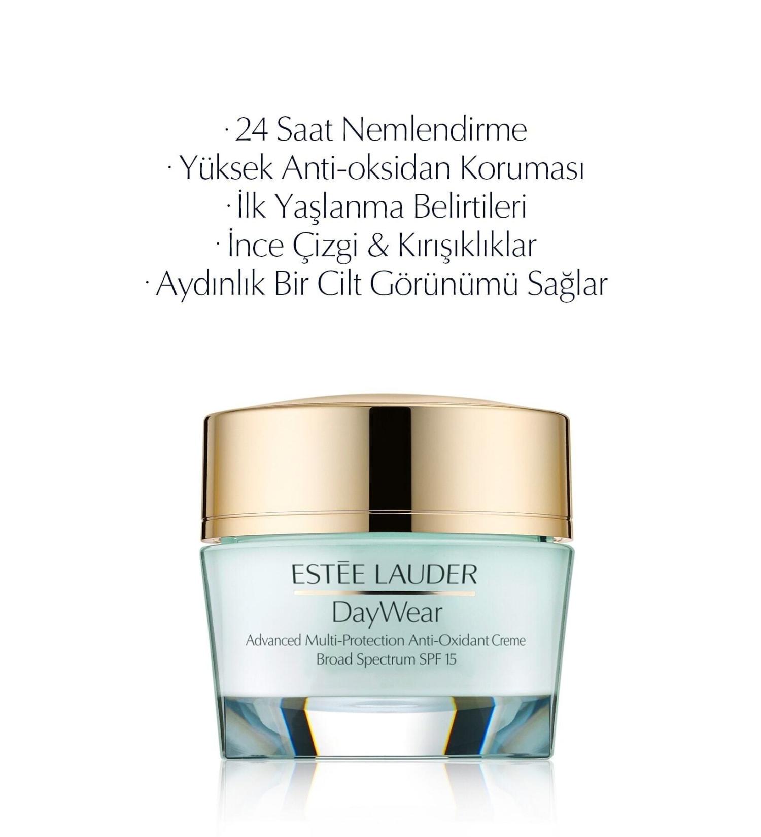 Estee Lauder DAY WEAR 24 HOURS AND ANTI-OXIDANT SPF15 EFFECTIVE MOISTURIZING CREAM FOR DRY SKIN 50 ML GKURN784
