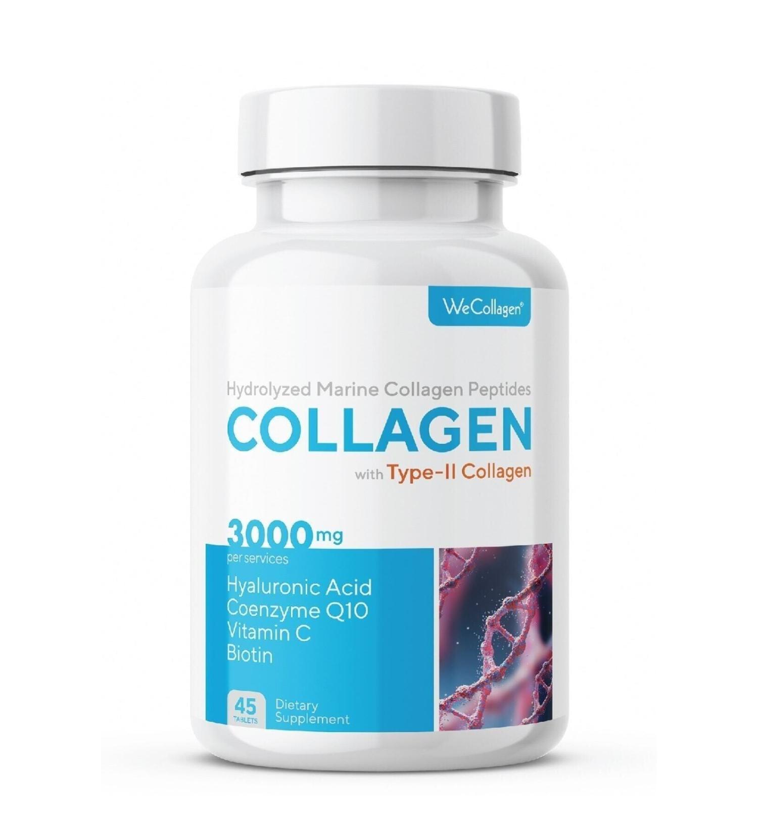 Biomet Type-2 Collagen 45 Tablets with Supportive Vitamin & Mineral Content - Buy Online on GoSupps.com