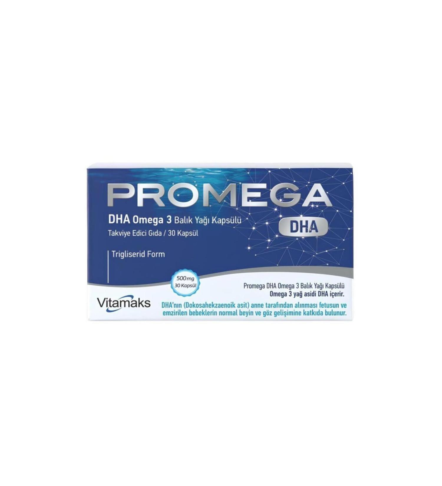 vitamaks Promega Dha 30 Capsules