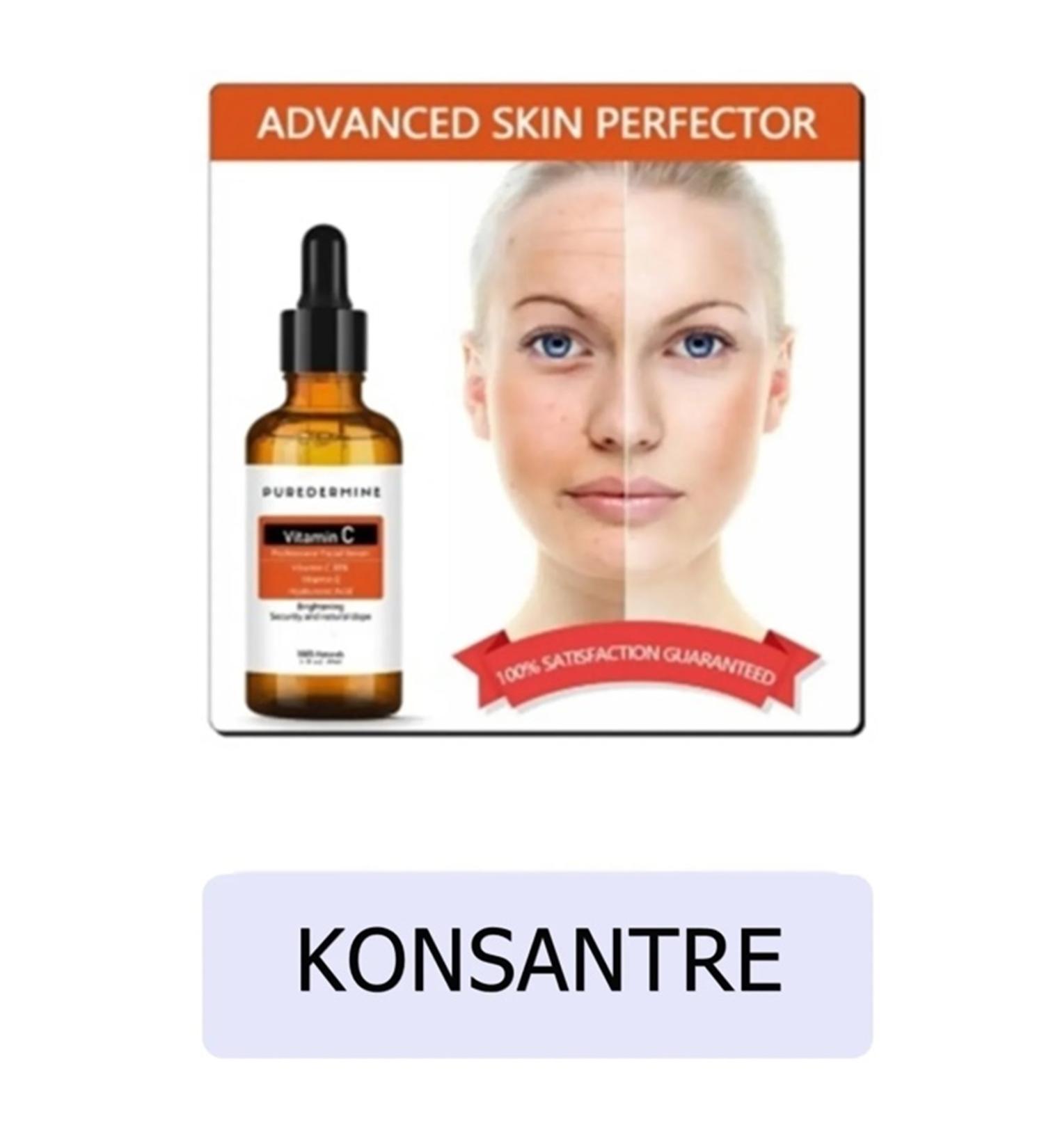 Puredermine Ultra Glow & Concentrated Brightener & Pore Minimizer & Vitamin C serum & Intensive & Extra Effect - Buy Online on GoSupps.com