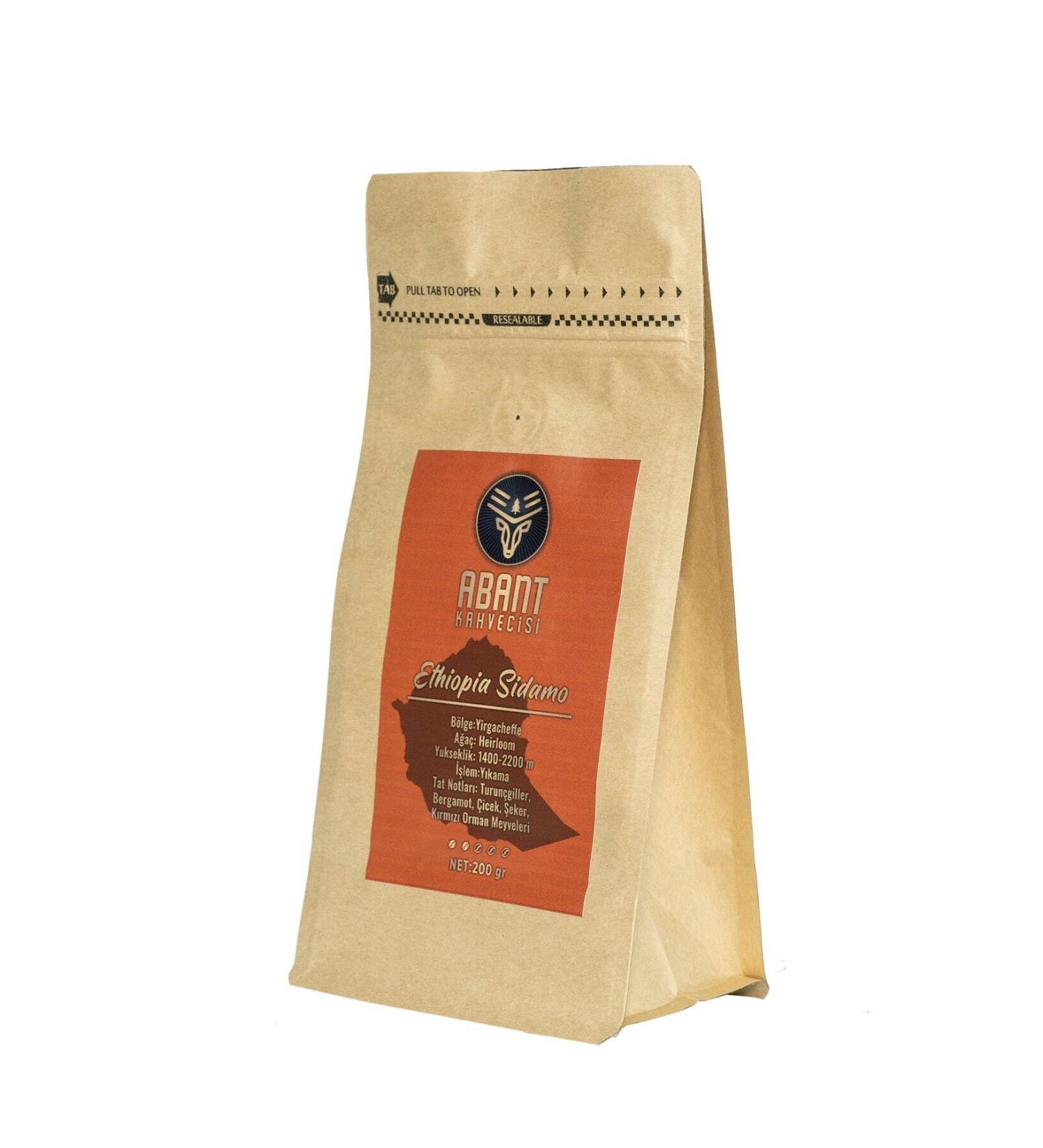 Abant Kahvecisi Ethiopia Sidamo Special Ground Coffee (200gr)