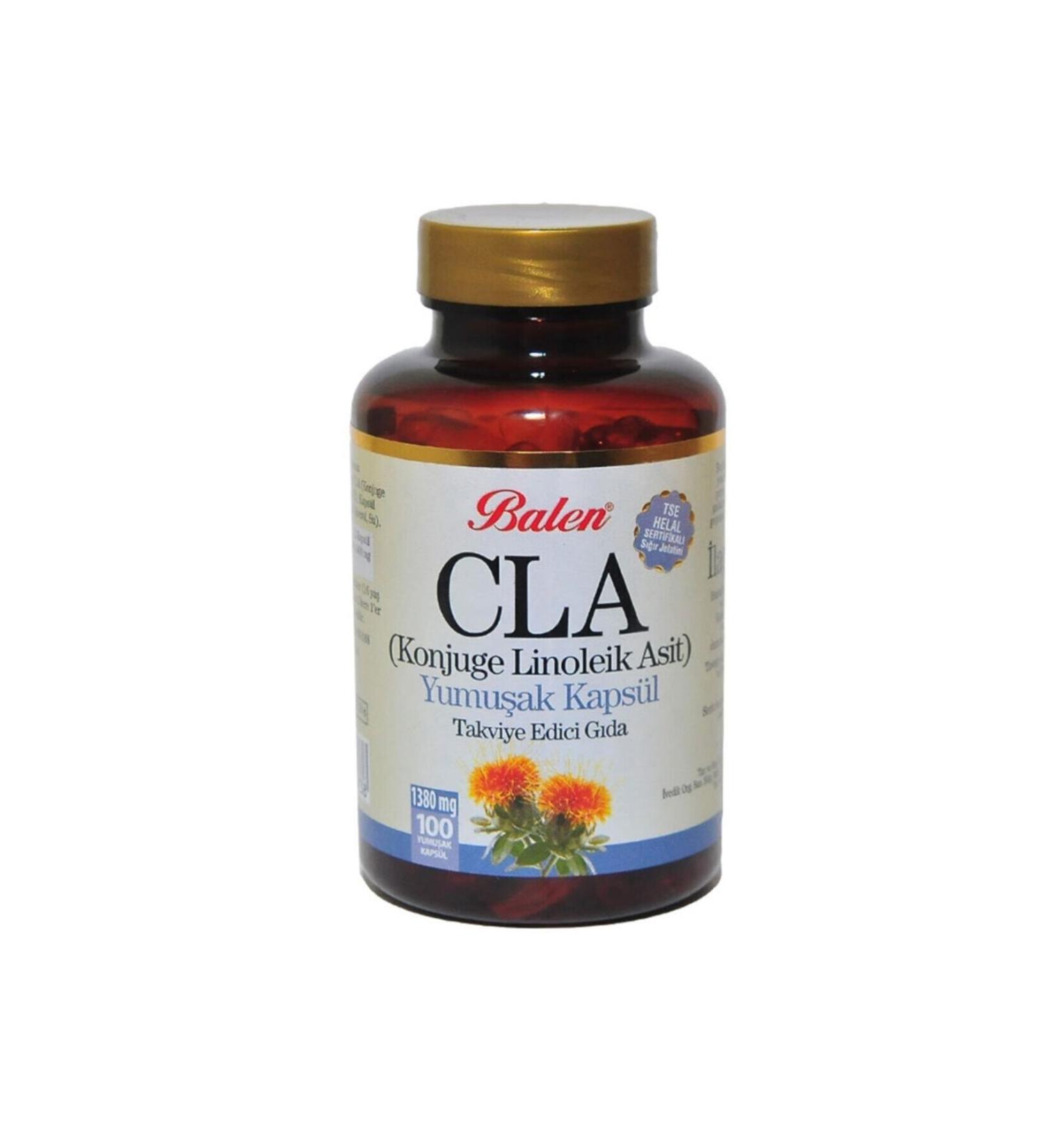 Balen Cla - Safflower Oil 100 Capsules - Buy Online on GoSupps.com