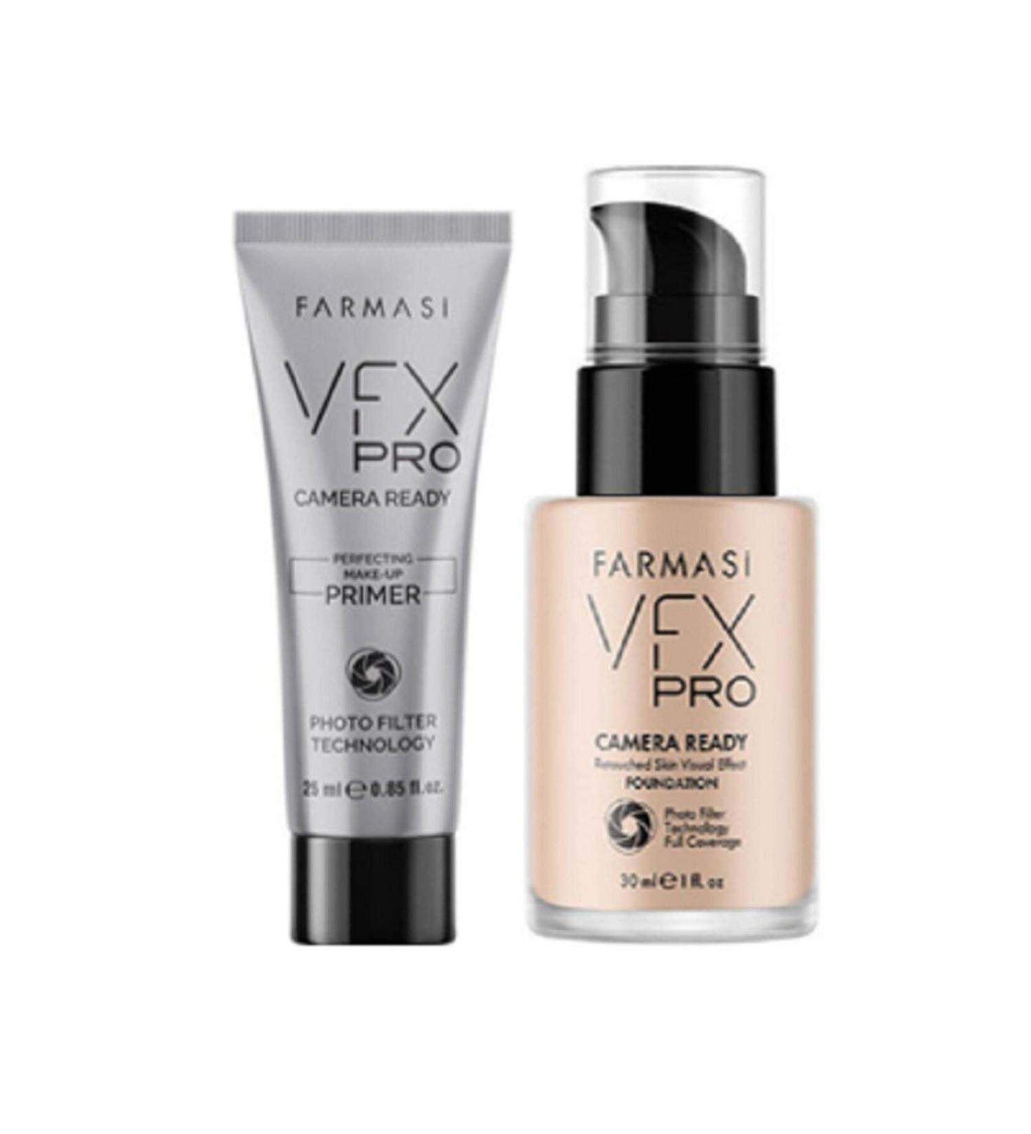 Farmasi Vfx Pro Foundation - Porcelain & Vfx Pro Makeup Base