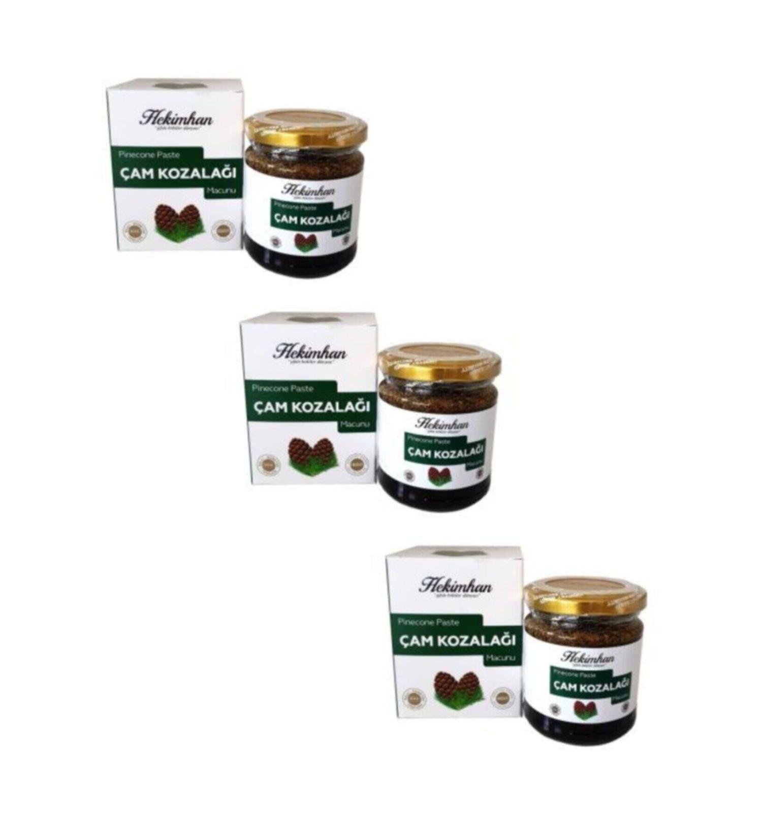 hekimhan herbal medicinal plants world Pine Cone (CYPRESS) Paste 240 gr X 3 Pieces