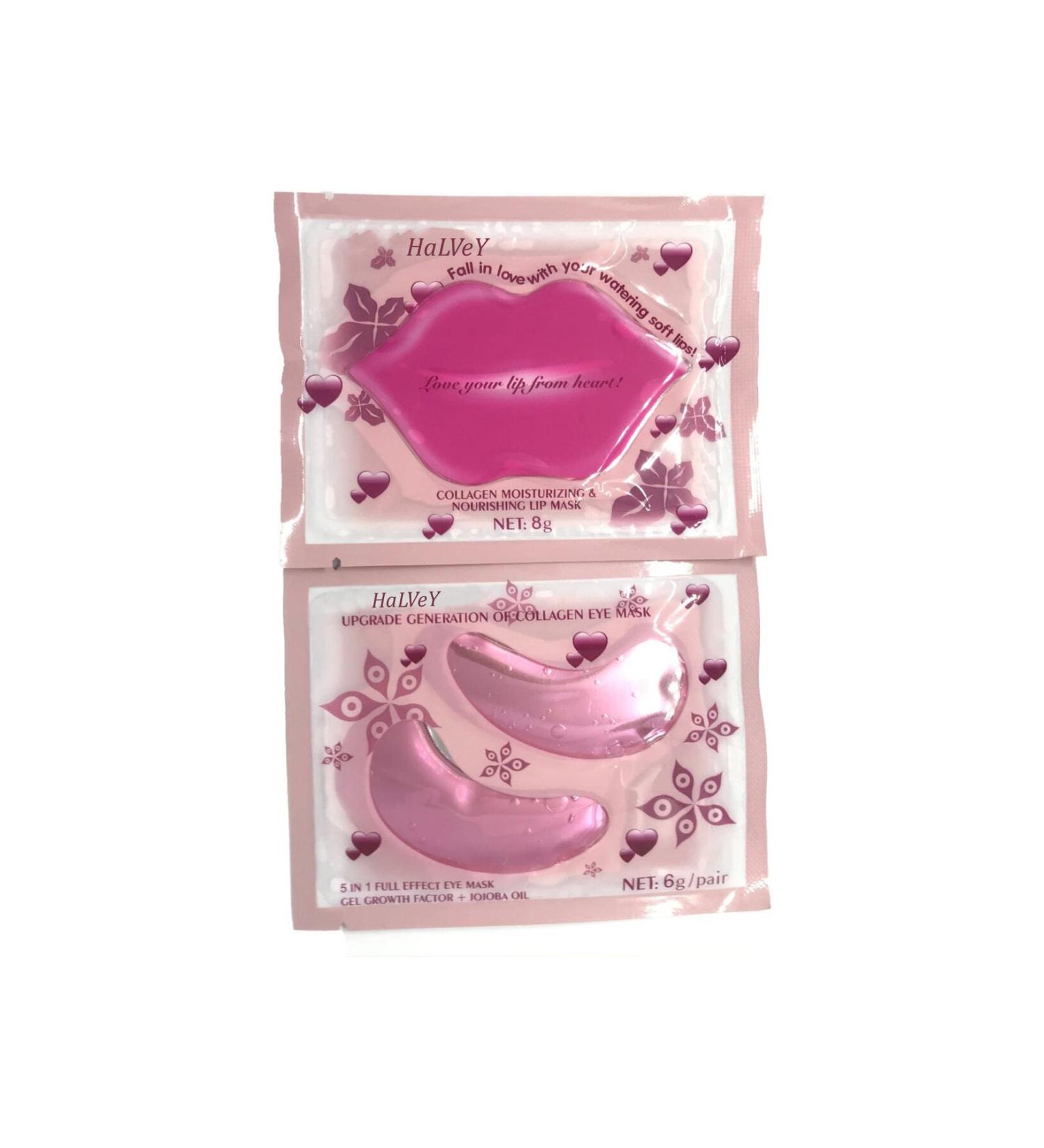 HaLVeY Lip Mask and Under Eye Mask