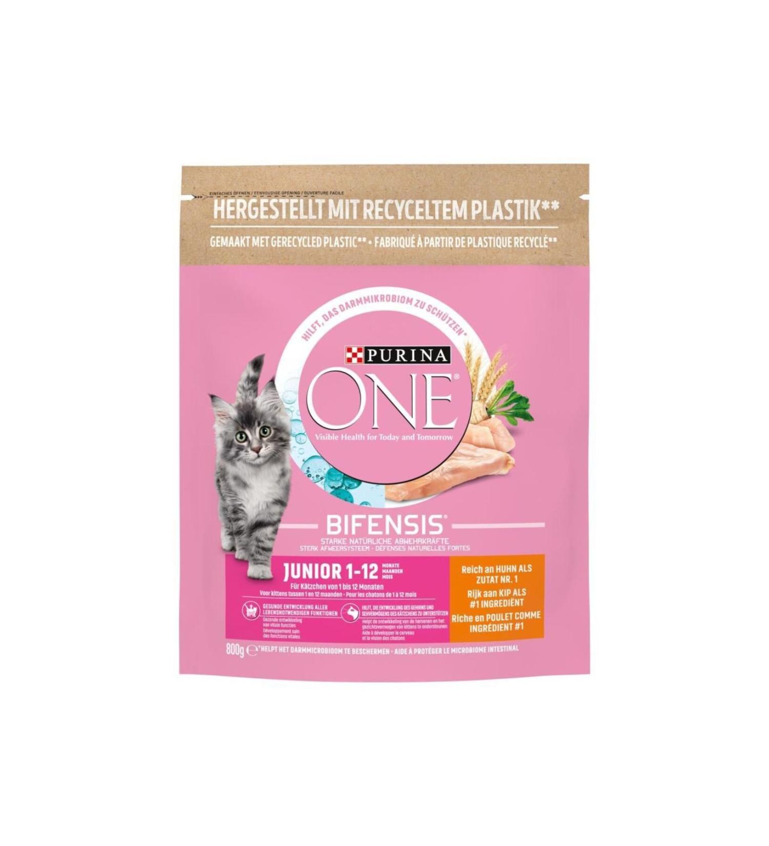 Purina One Junior Chicken Kitten Food 800 Gr