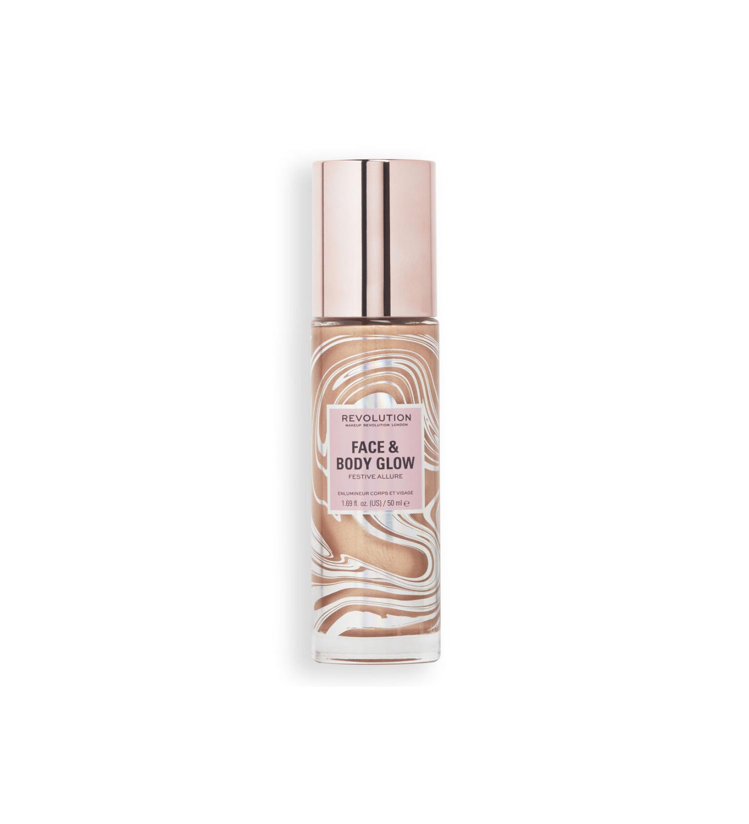 Revolution Festive Allure Face & Body Glow - Buy Online on GoSupps.com