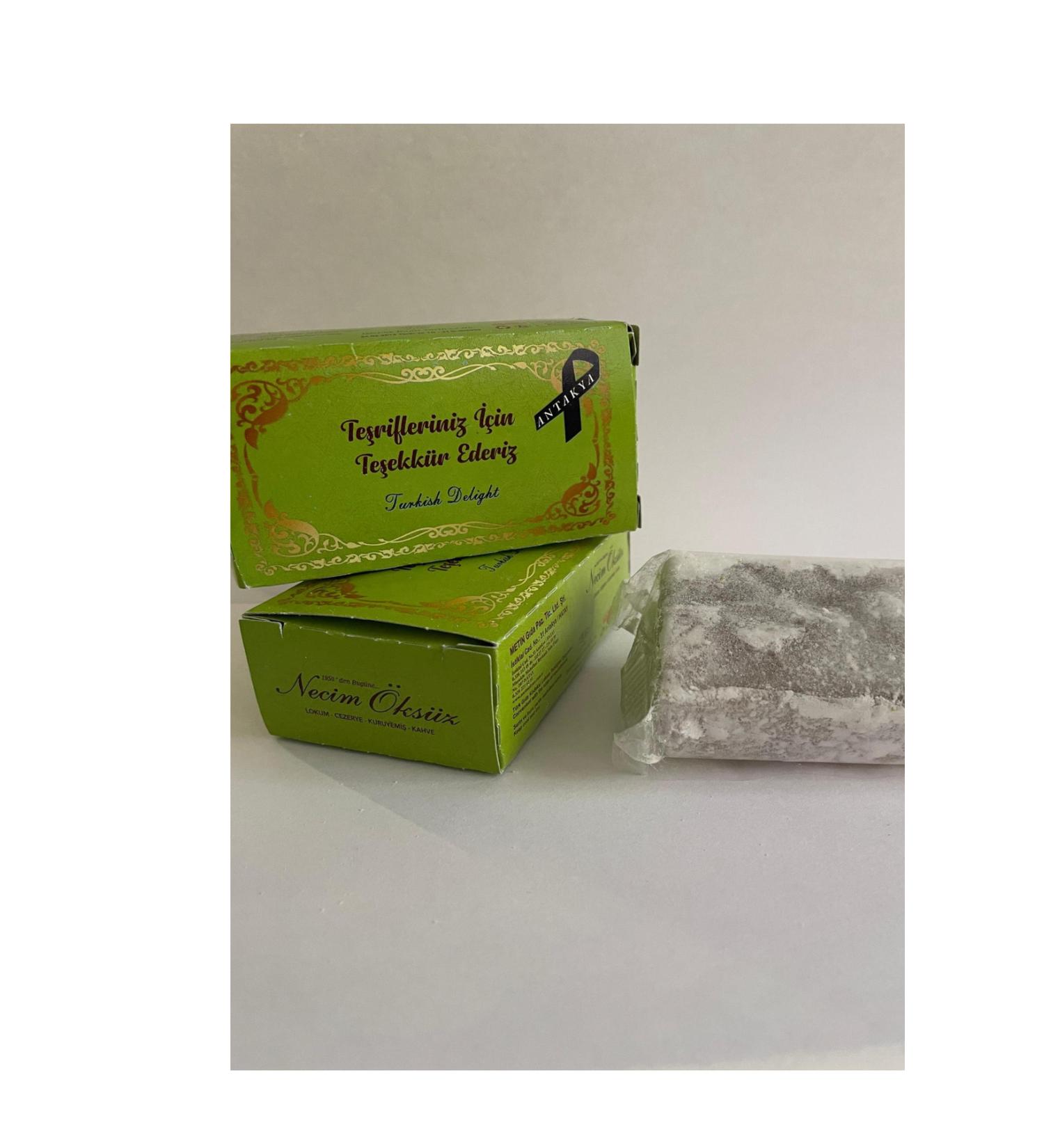 Necim Oksuz Turkish Delight- Cezerye Necim Oksuz Pistachio Mawlid Turkish Delight 5 KG