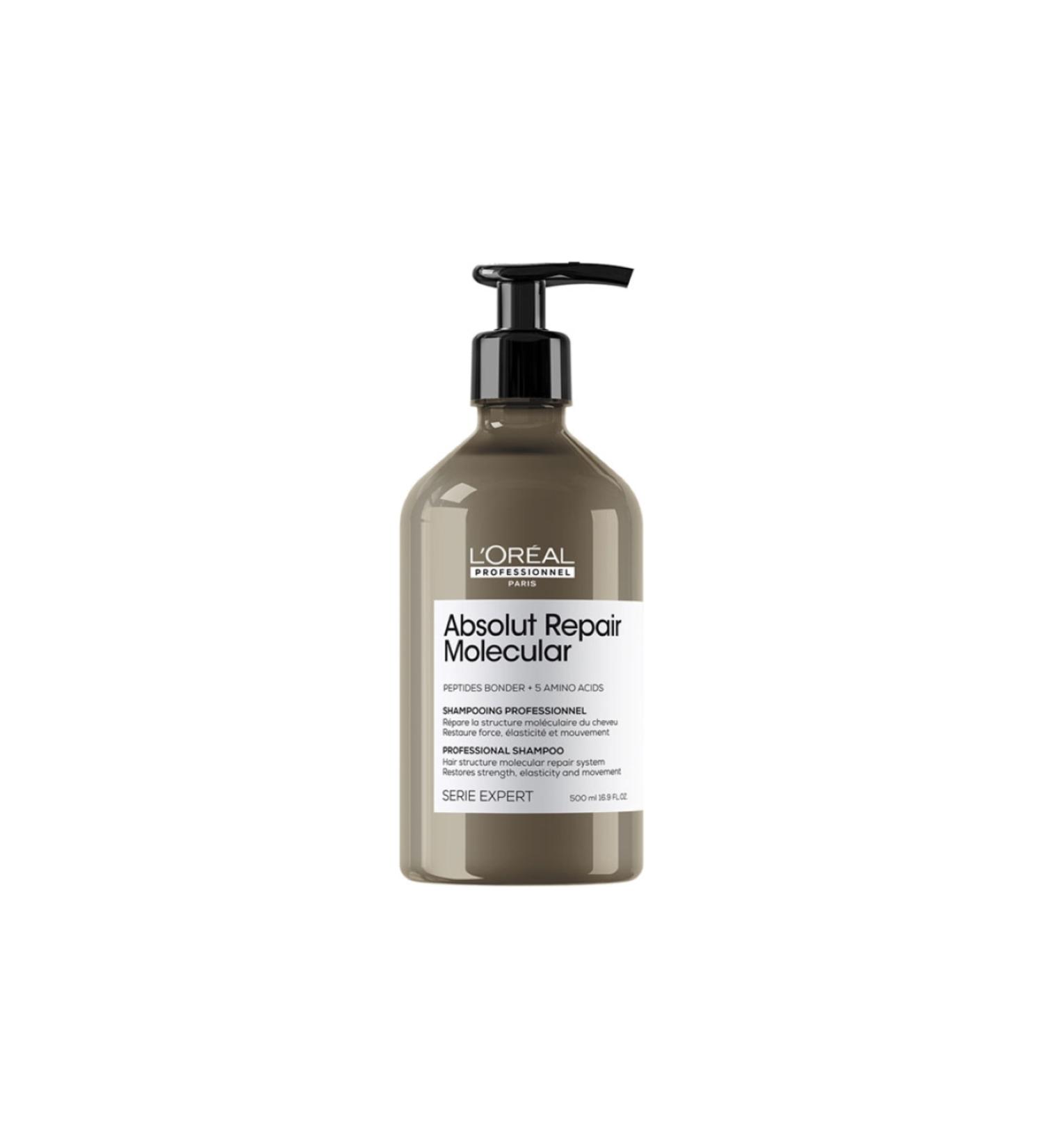 L'oreal Professionnel Absolut Repair Molecular Repair Sulfate-Free Shampoo for Damaged Hair 500ml SED46463131633332665