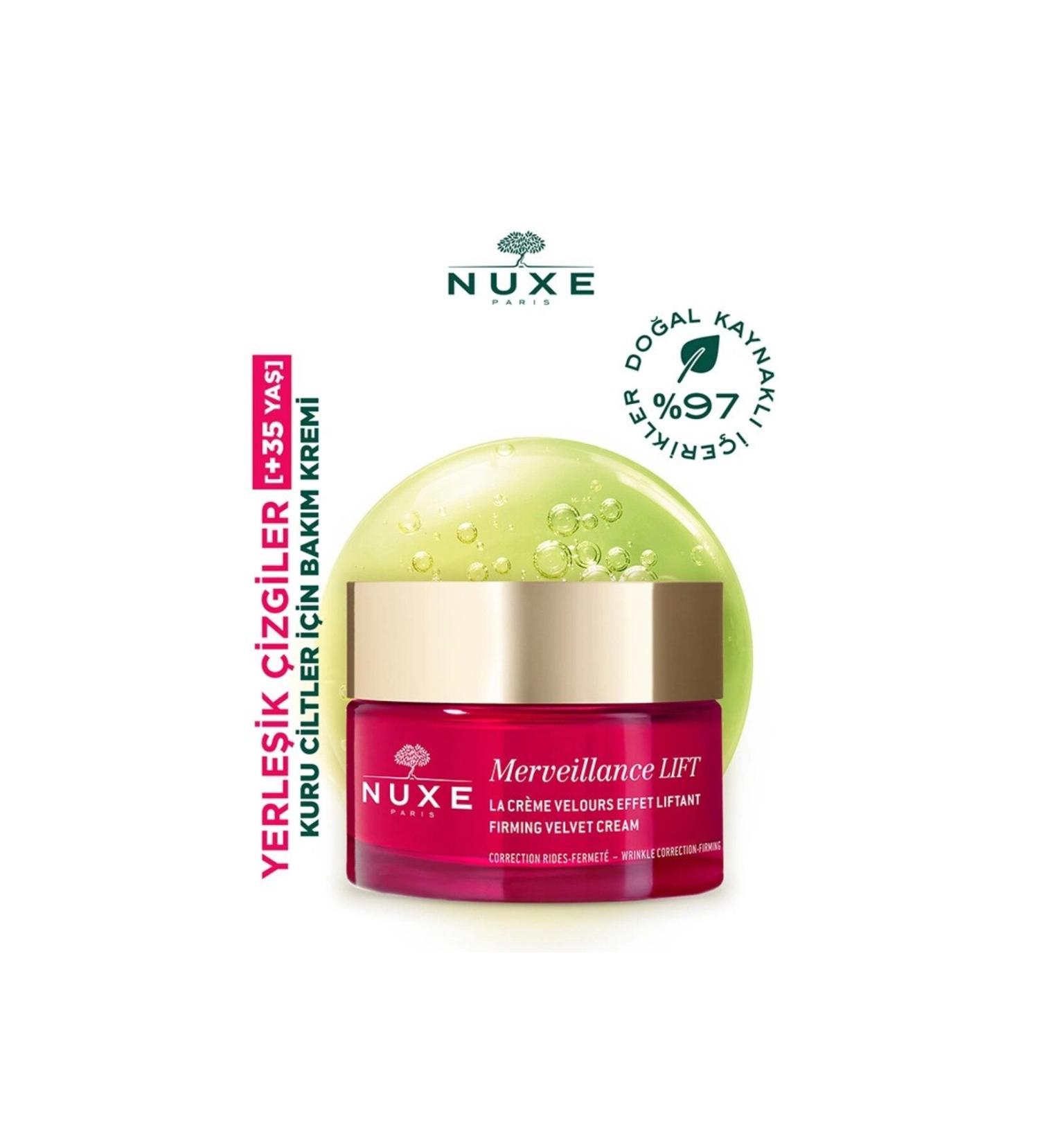 Nuxe Merveillance Lift Firming Velvet Cream - Firming Moisturizing Day Cream 50 ml