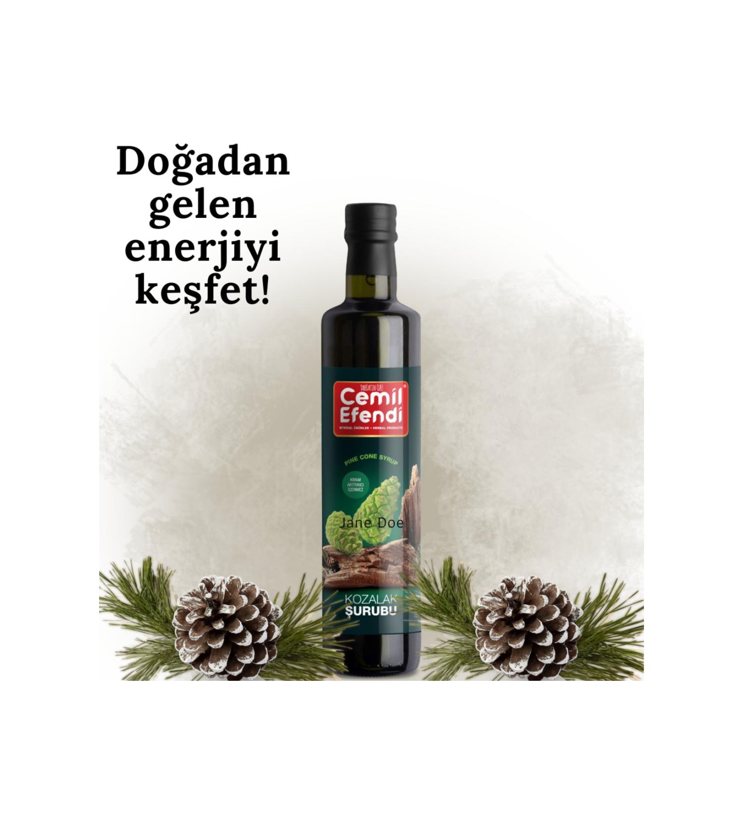 Cemil Efendi Pine Cone Syrup Health and Taste from Nature Cemil Efendi Does not Contain Thickeners