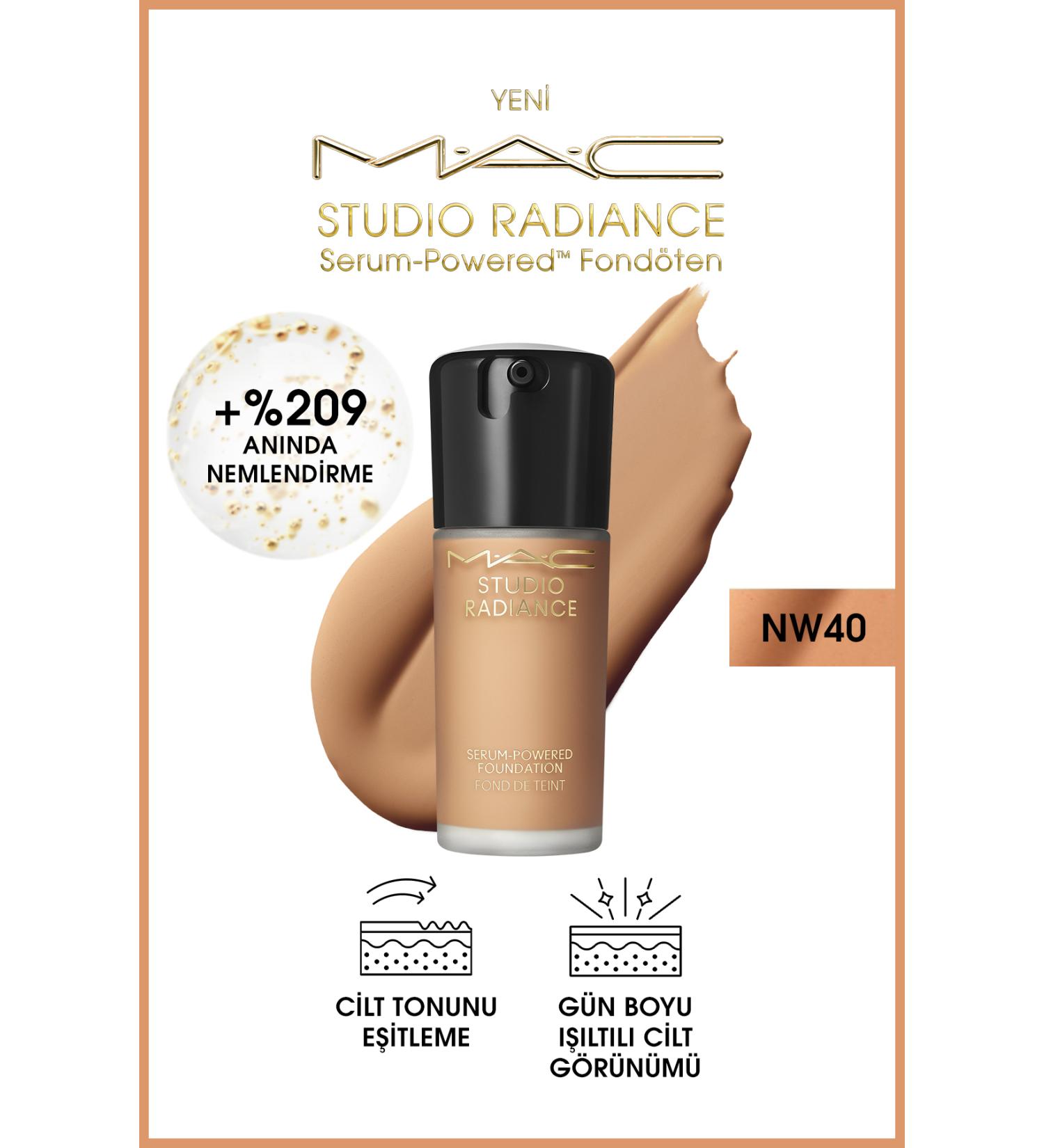 Mac Studio Radiance Serum-Powered Foundation-NW40-30ml