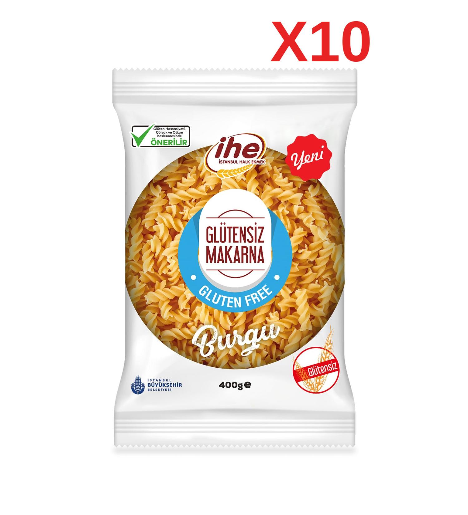Ihe Gluten Free Pasta 10X400gr