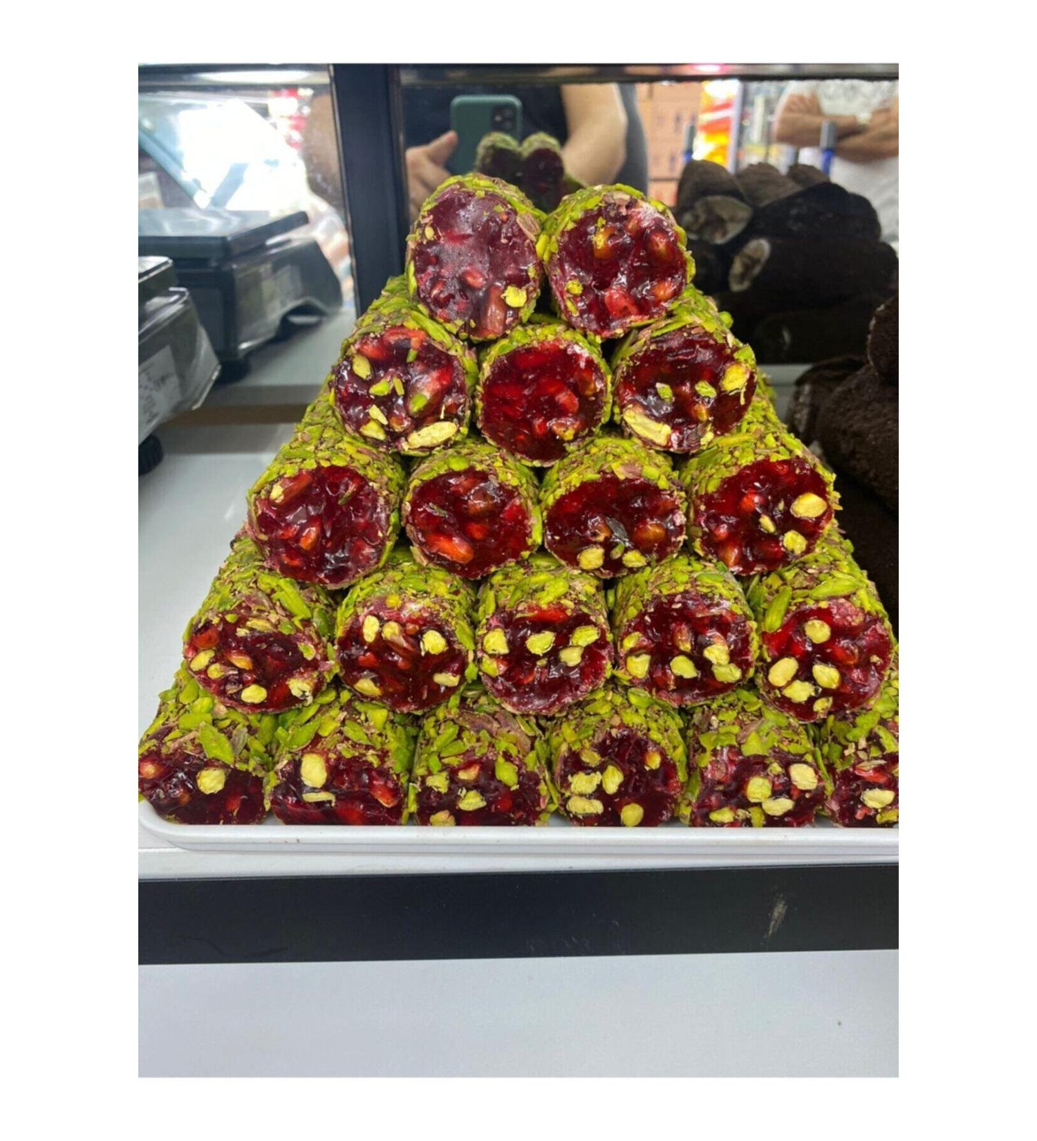 Ayyubi Turkish Delight Halep Antep - Fillet Antep Coated Turkish Delight 1kg