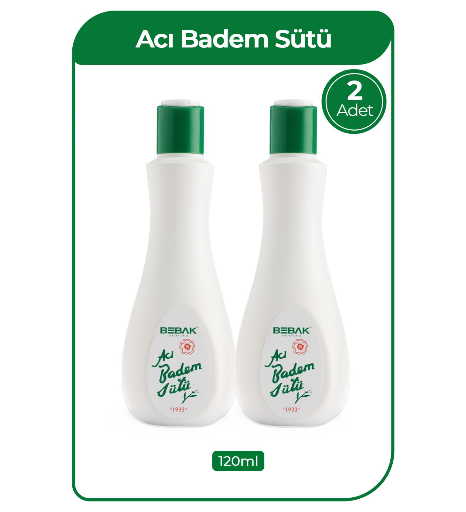Bebak Bitter Almond Milk Bottle 120 Ml 2 Pieces - Buy Online on GoSupps.com