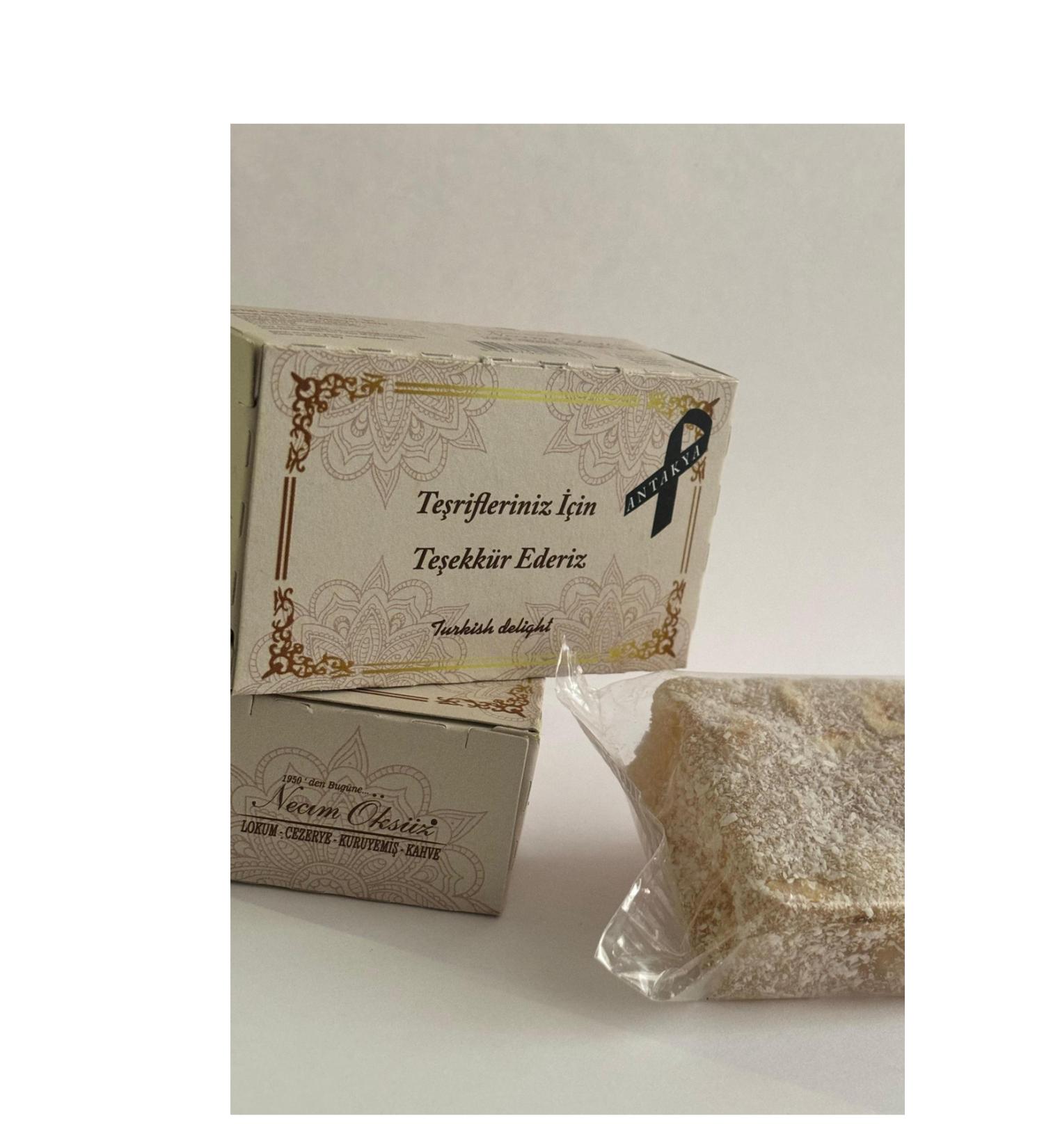 Necim Oksuz Turkish Delight - Cezerye Necim Oksuz Hazelnut Mawlid Turkish Delight 5 KG