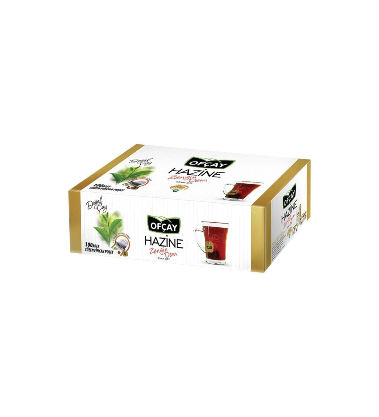 Ofcay Ofcay Treasure Filtering Tea Bags Economical Package of 100