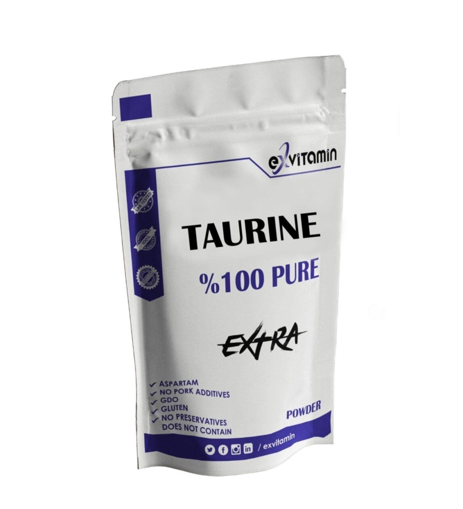 exvitamin Taurine Powder Powder Taurine 500 Gr