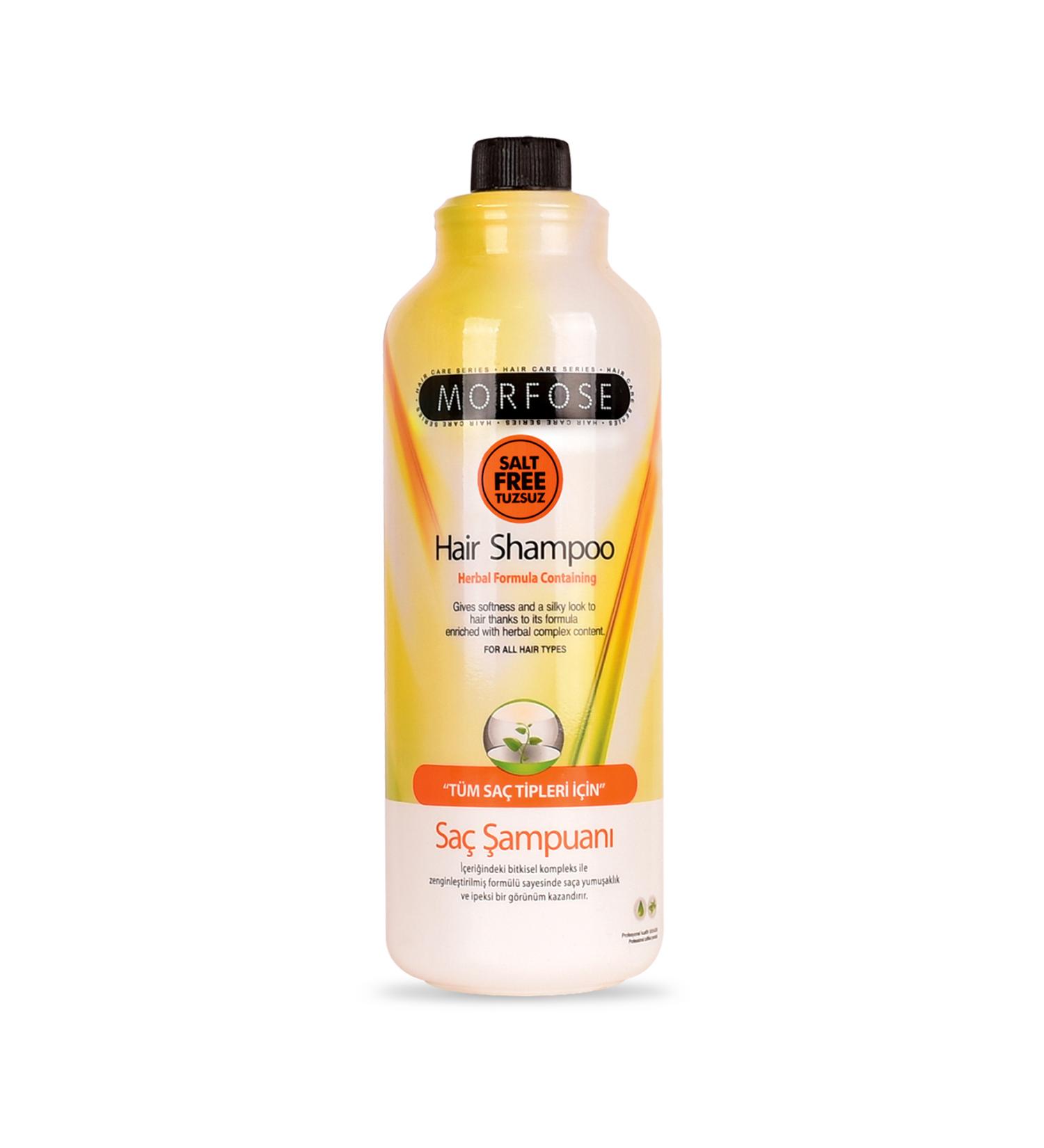 Morfose Herbal Salt-Free Shampoo 1000 ml - Buy Online on GoSupps.com