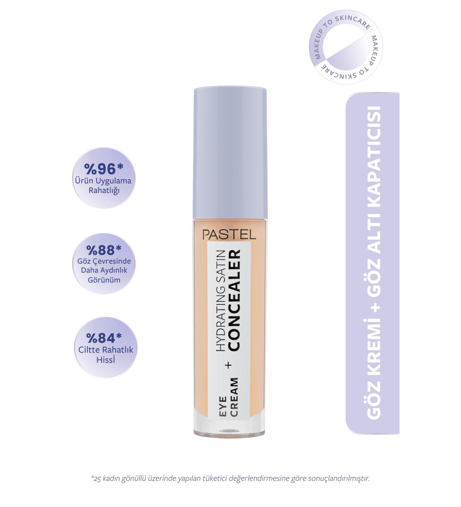 Pastel EYE CREAM SK N BR GHTEN NG SAT N - EYE CREAM UNDER EYE CONCEALER 65 HONEYBUN KEYON2116 - Buy Online on GoSupps.com