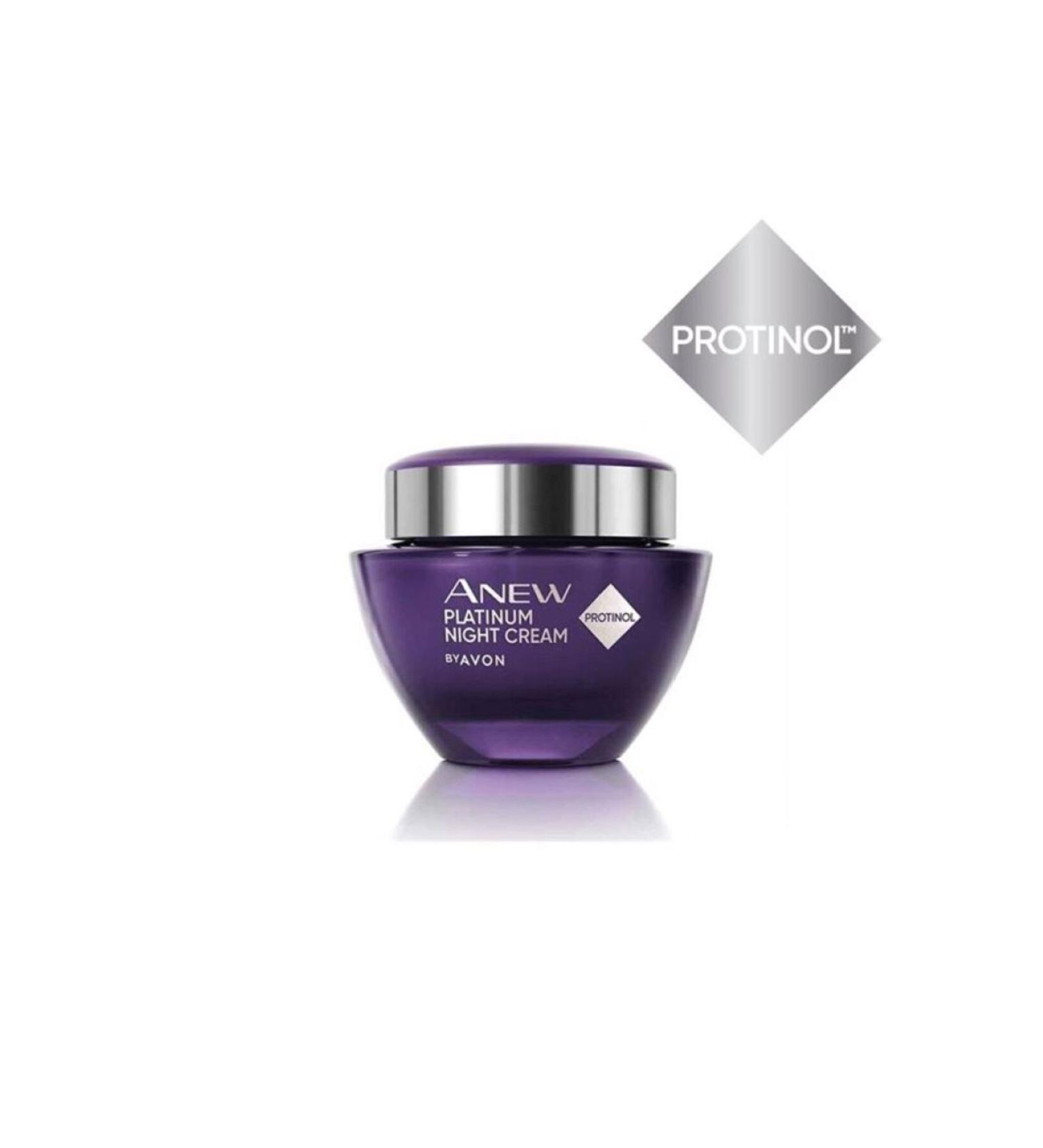 Avon Anew Platinum Regenerating Night Cream 50 ml For 55+ Years