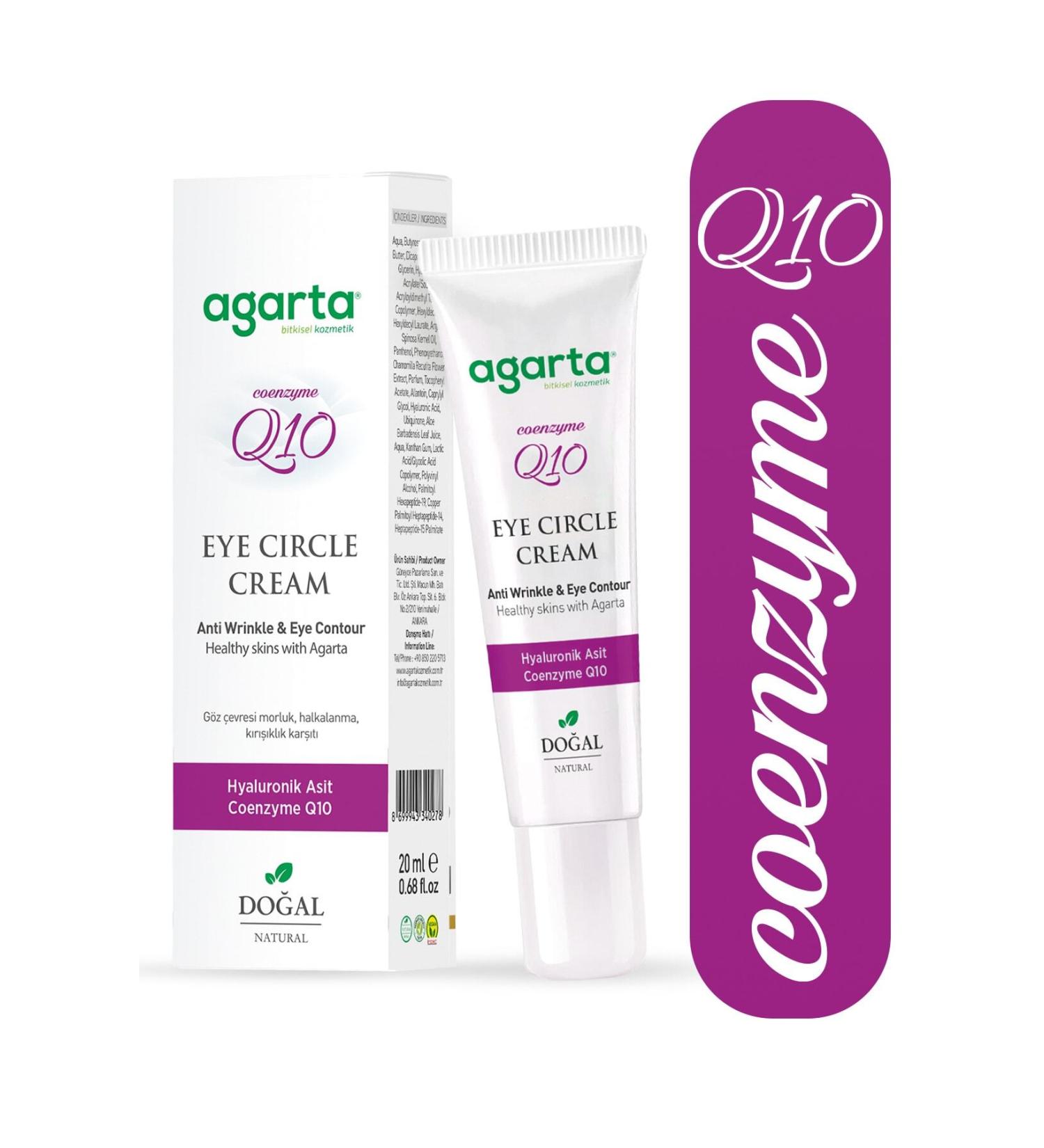 Agarta Natural Anti-Aging Anti Aging Eye Contour Cream 20 ml