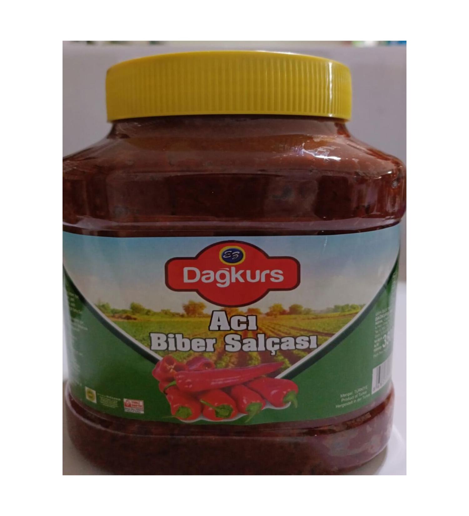 DA KURS HOT CHILI PEPPER PASTE 3500 GR