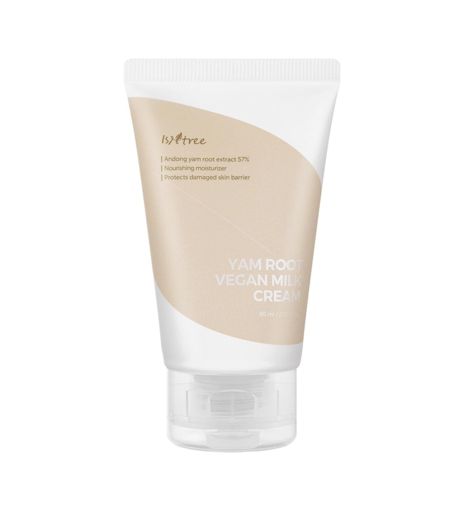 Isntree Yam Root Vegan Milk Cream 80 Ml (Skin Barrier Repair Oil Based Vegan Cream) - Buy Online on GoSupps.com