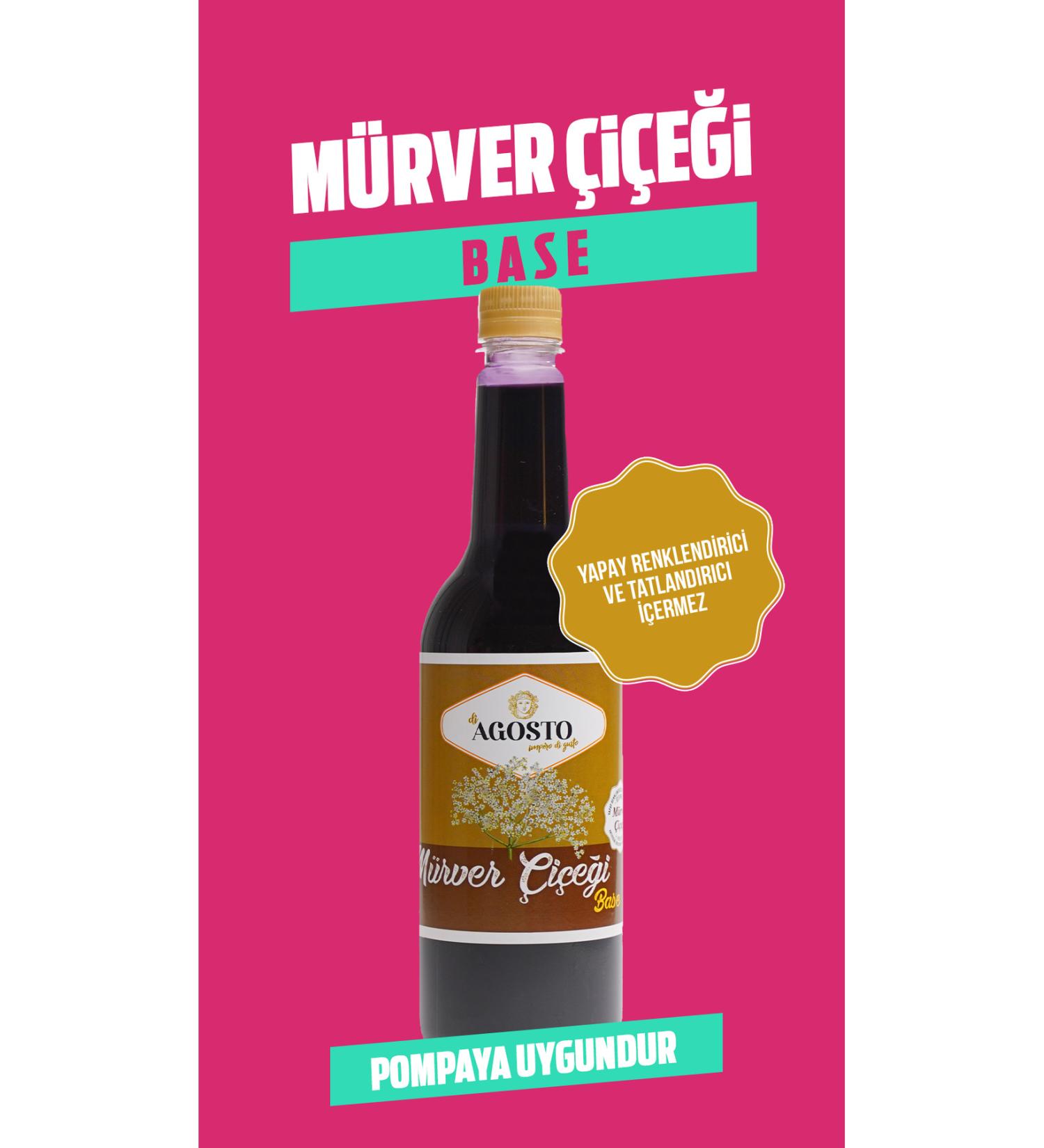 AGOSTO 6 X 750 ml Elderflower Base Syrup