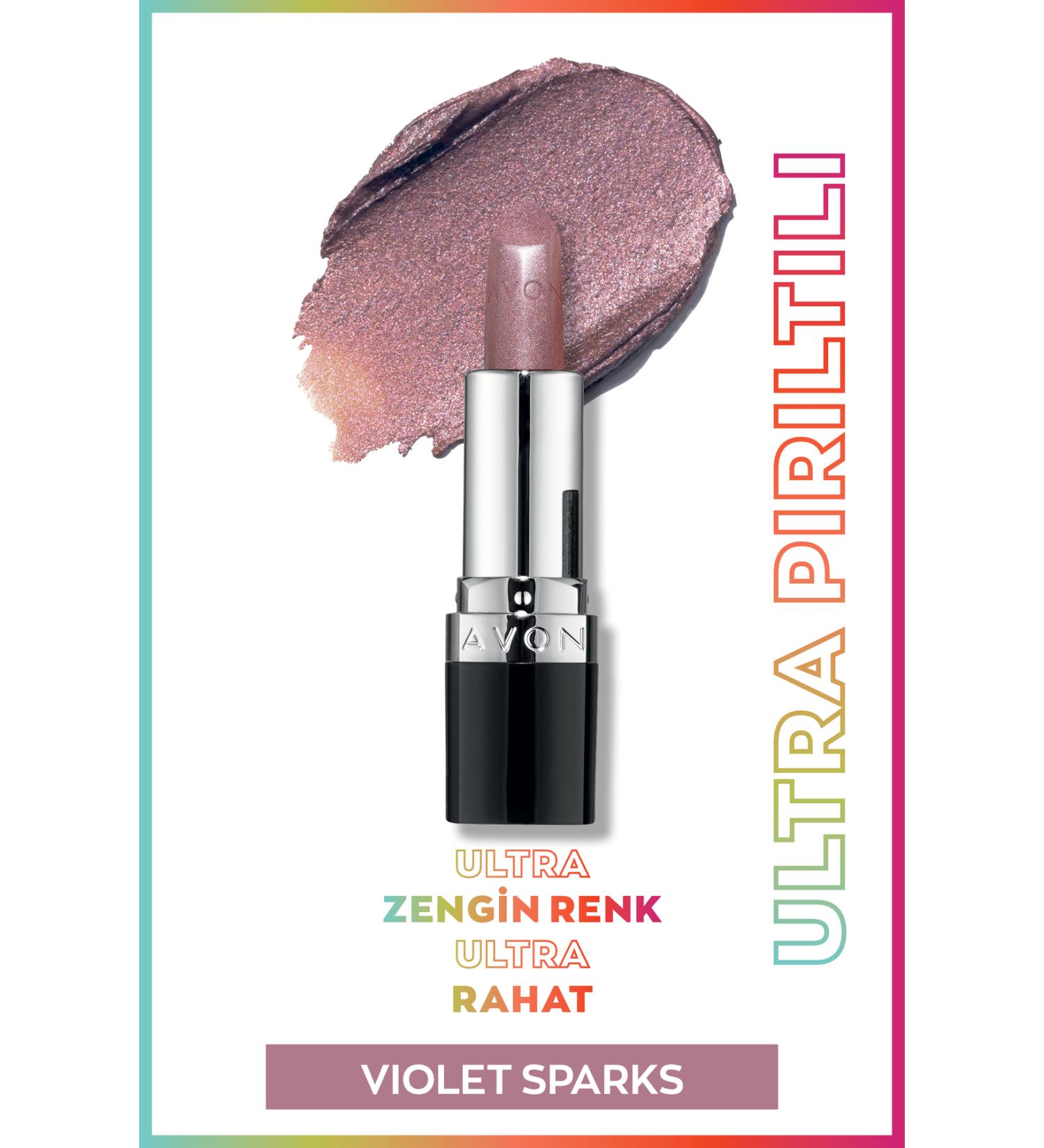 Avon Ultra Shimmer Lipstick - Violet Sparks - Buy Online on GoSupps.com