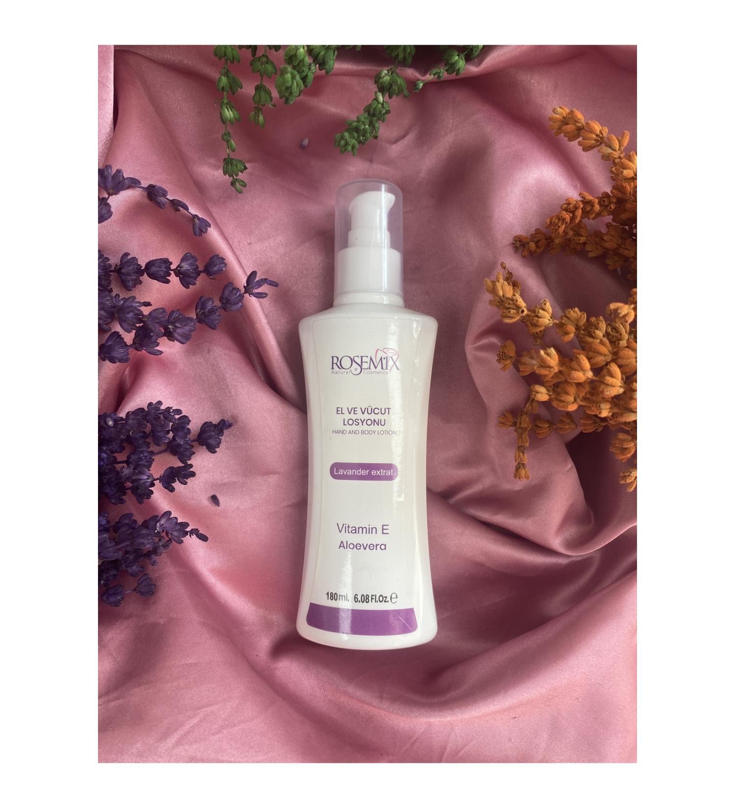 ROSEMIX LAVENDER HAND AND BODY LOTION 180 ML