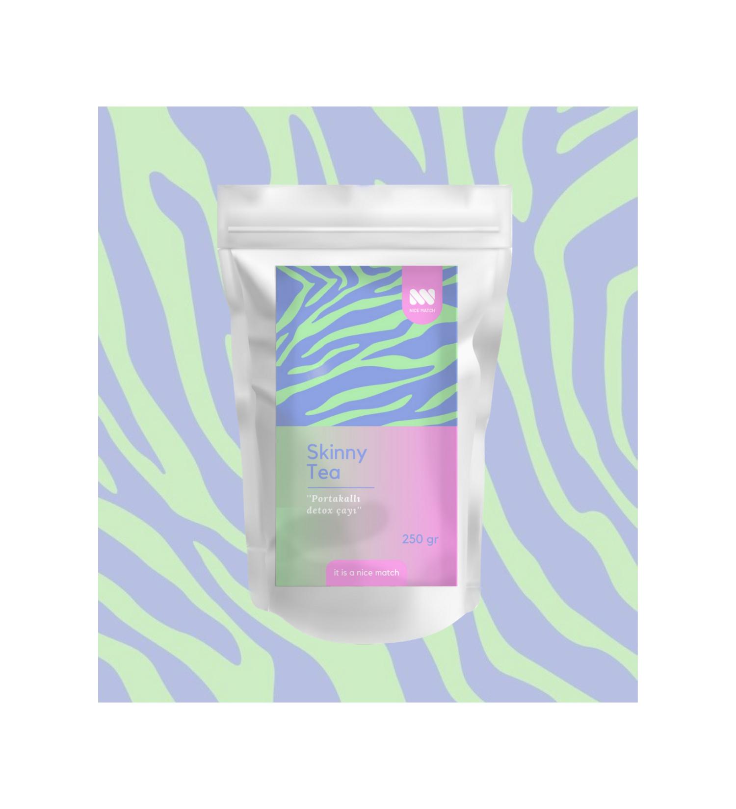 Nice Match Skinny Tea - Orange Detox Tea 250 GR