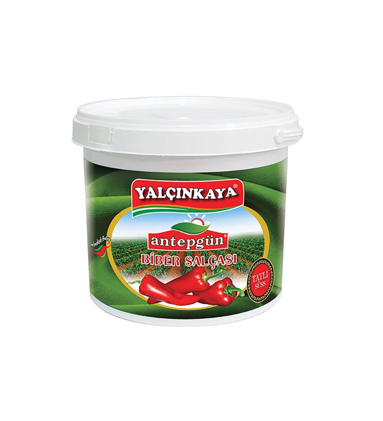 Yalcinkaya Pepper Paste Sweet Net 9350 Grams