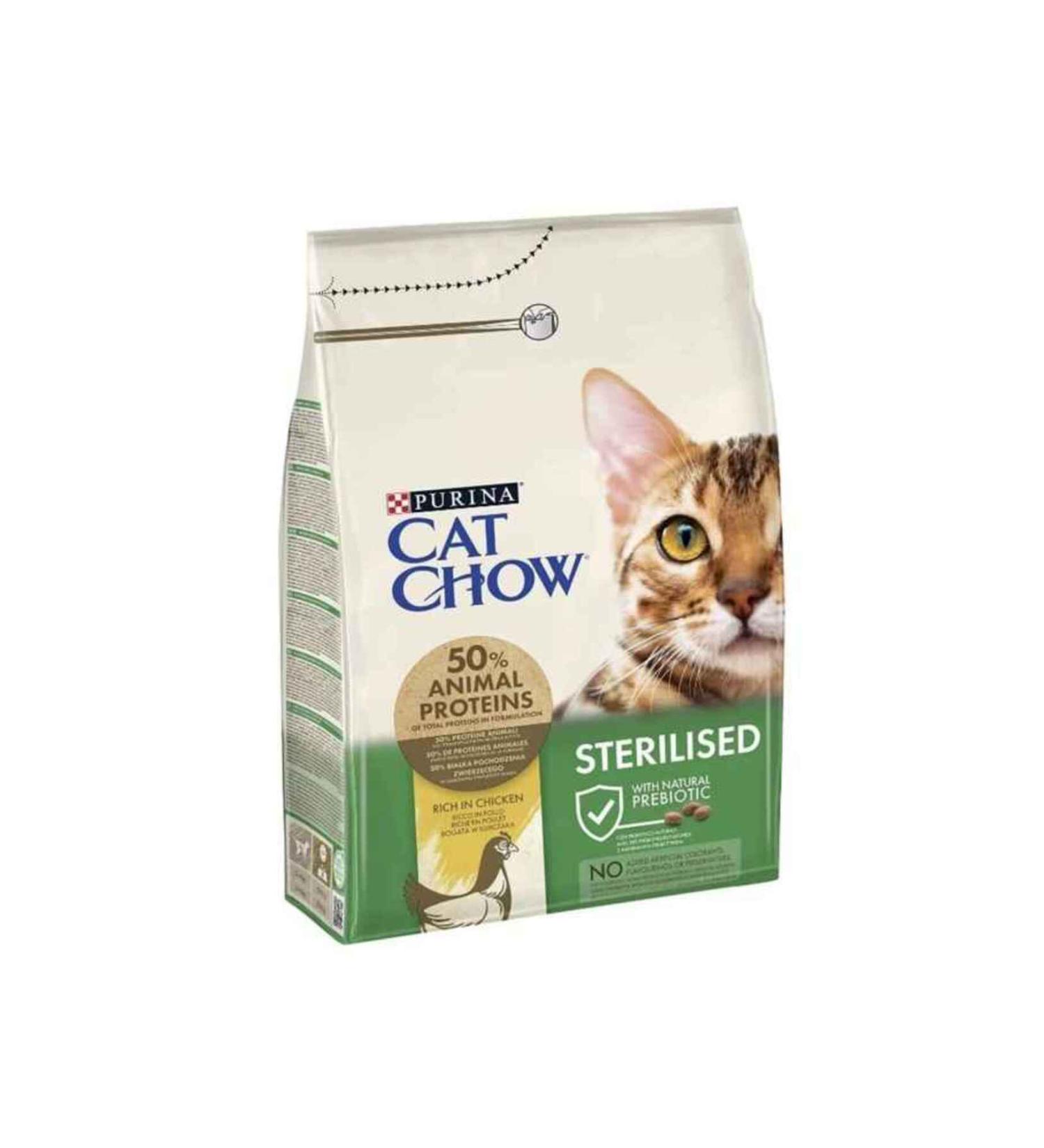 Cat Chow Chicken Sterilized Cat Food 3 Kg