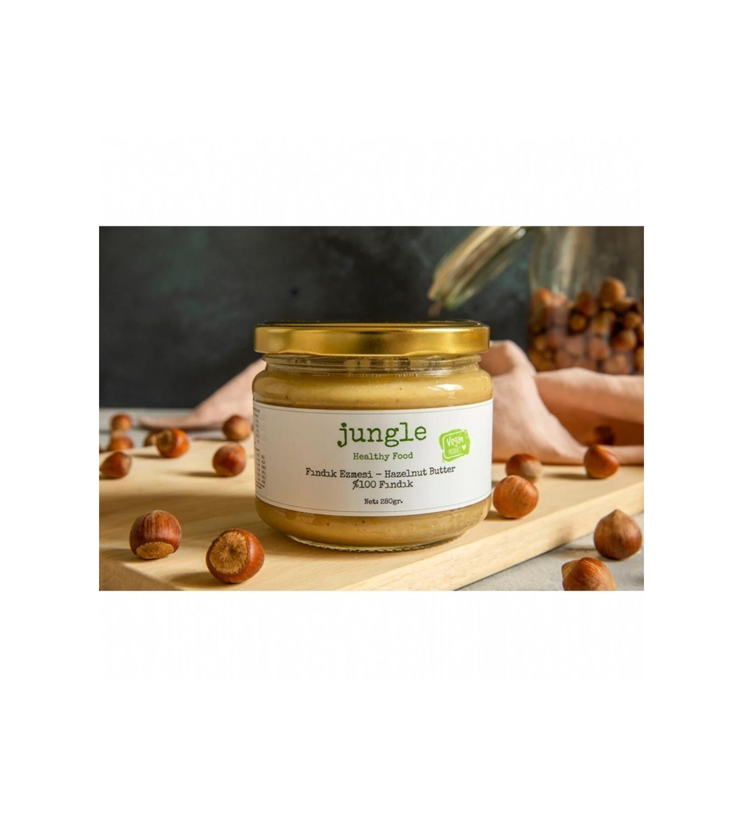 Plant Land Pure Hazelnut Paste Without Additives 0 280gr