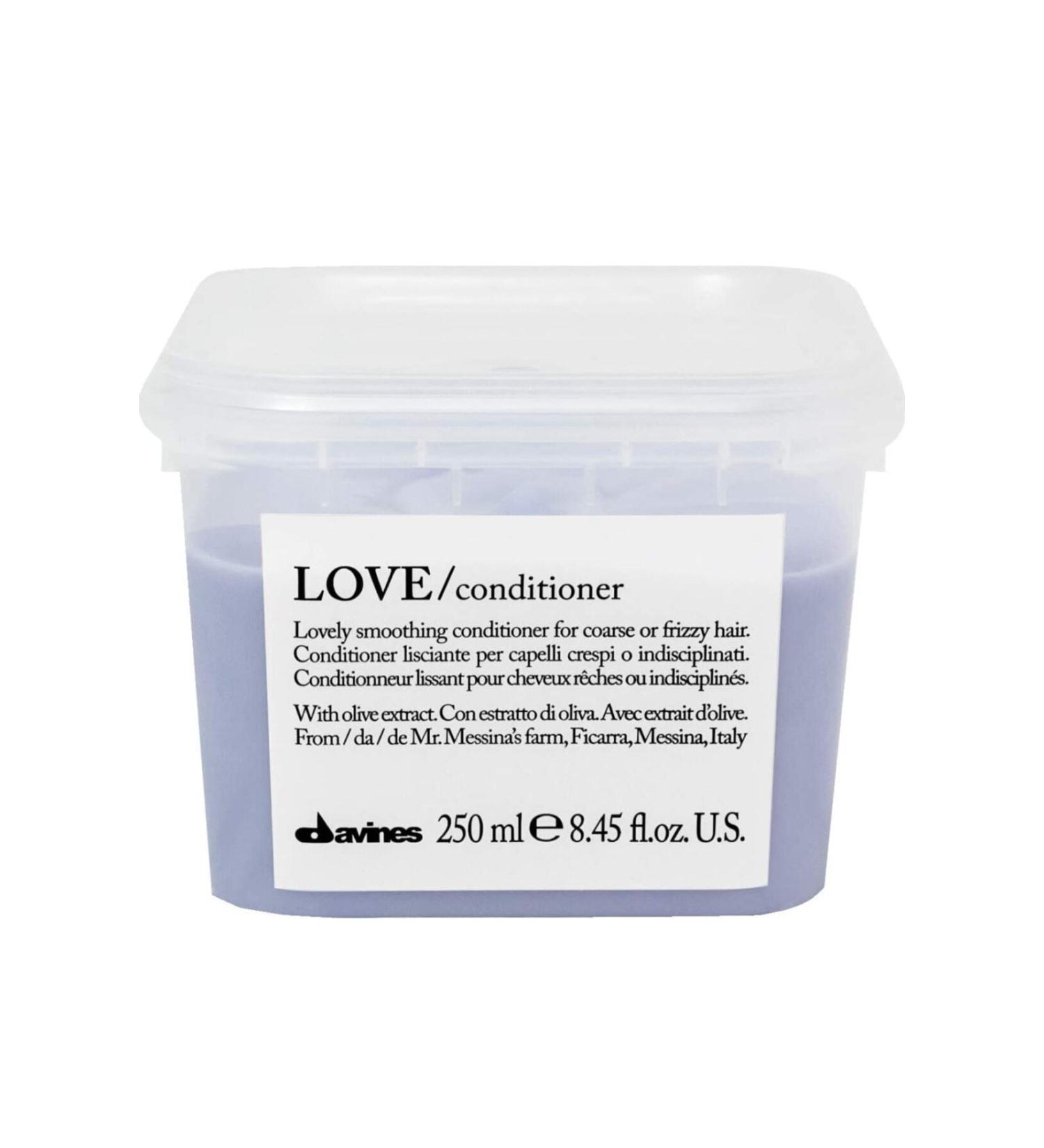 Davines Love Smoothing Anti Frizz Sulfate And Paraben Free Vegan Conditioner 250 Ml beauty NOONLINE 24