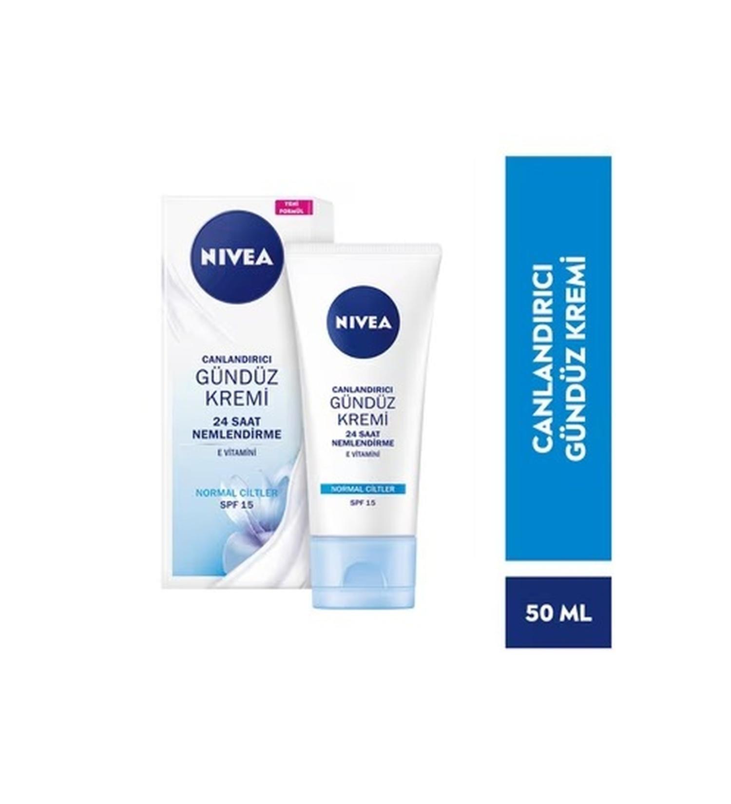 NIVEA Essentials Revitalizing and Moisturizing Day Face Cream 50ml Normal Skin - Buy Online on GoSupps.com