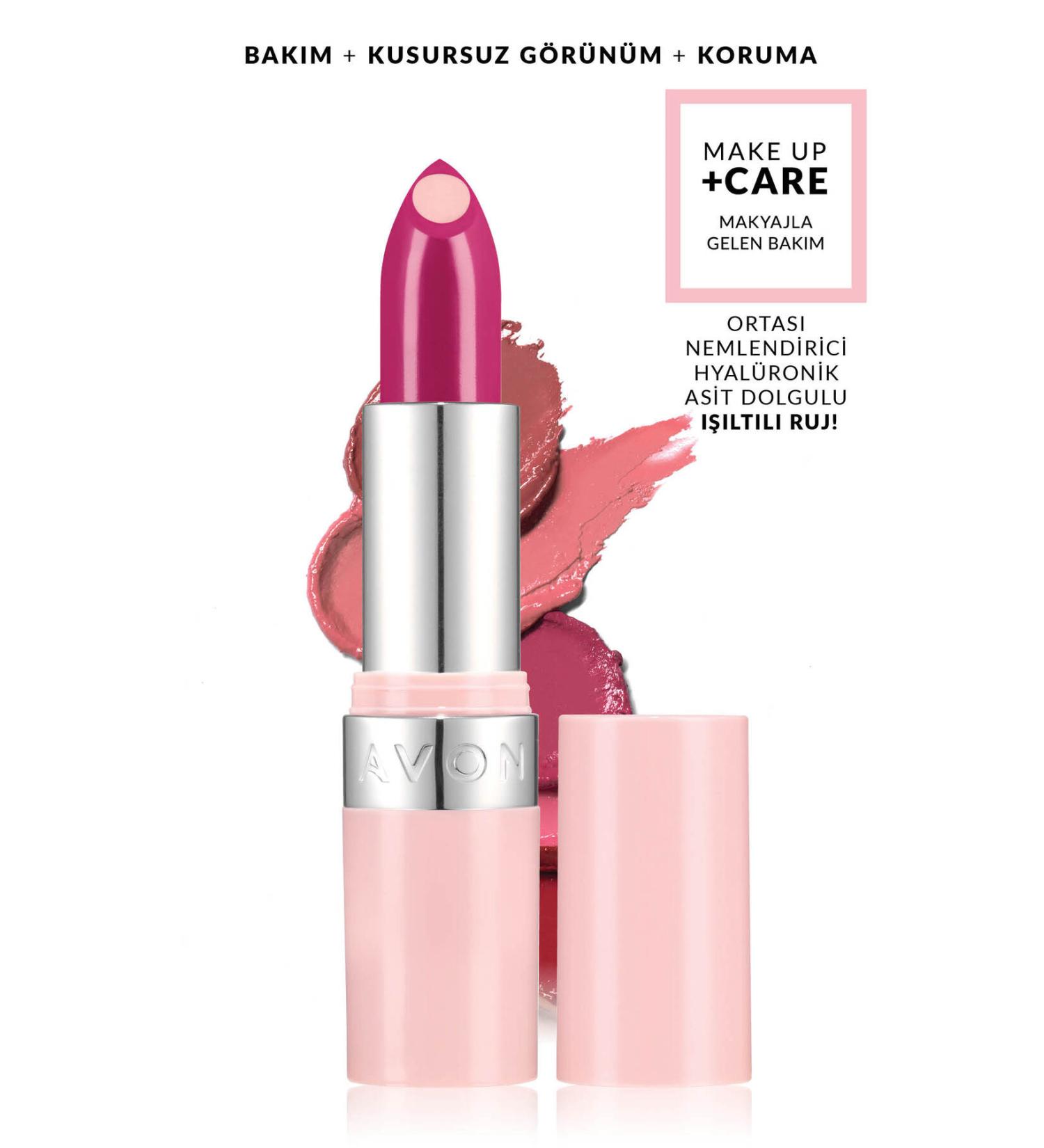 Avon Hydramatic Shimmer Lipstick Fuchsia - Buy Online on GoSupps.com