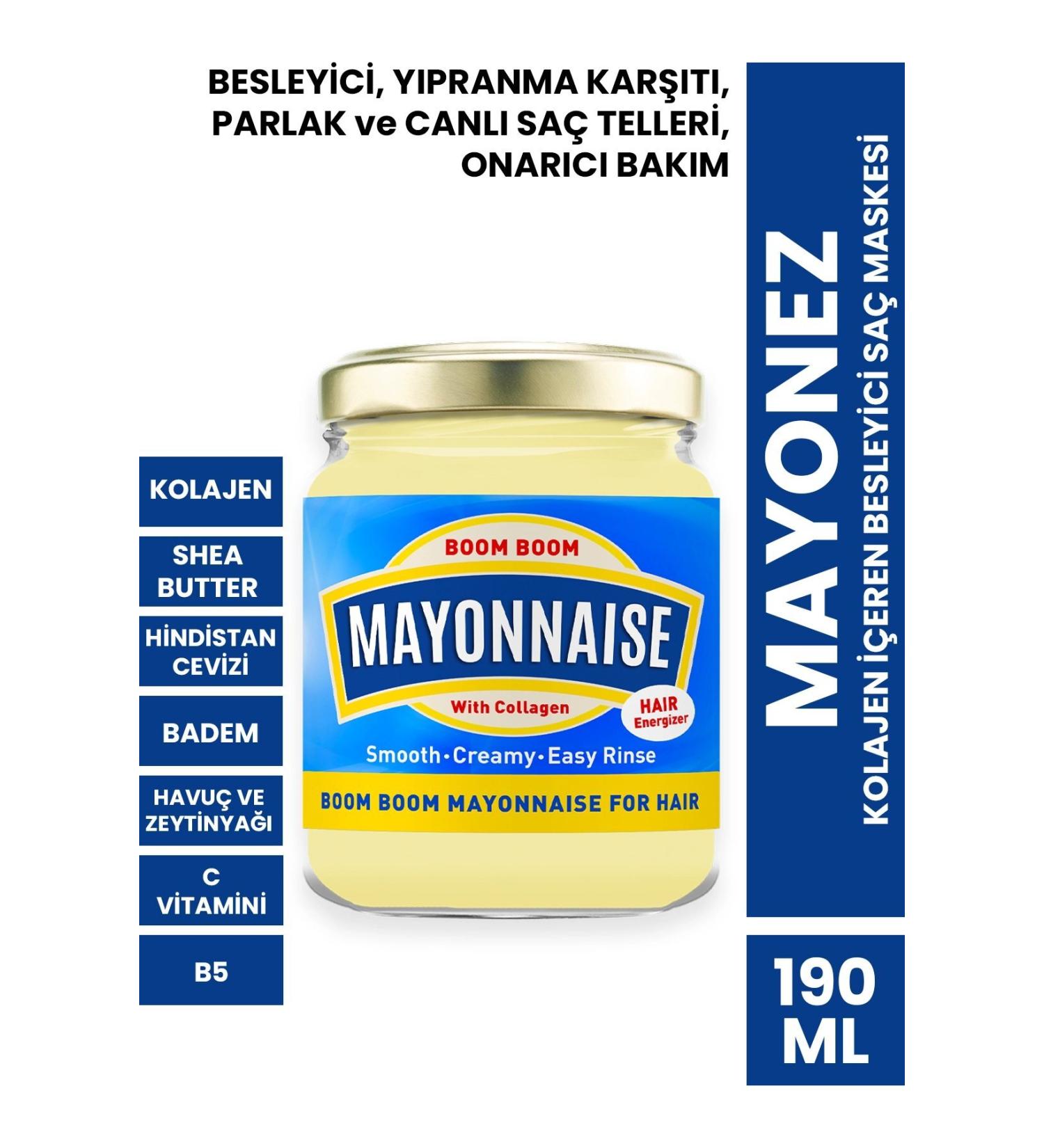 PROCSIN Mayonnaise Collagen Nourishing Hair Mask 190 ml - Buy Online on GoSupps.com