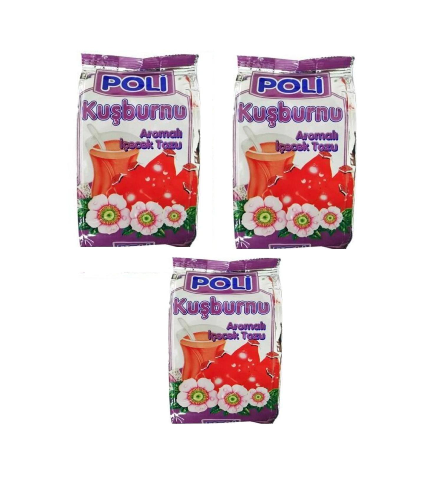 POL 3 Pack Poli Rosehip Flavored Drink Powder 300 gr 3 Pack Advantage